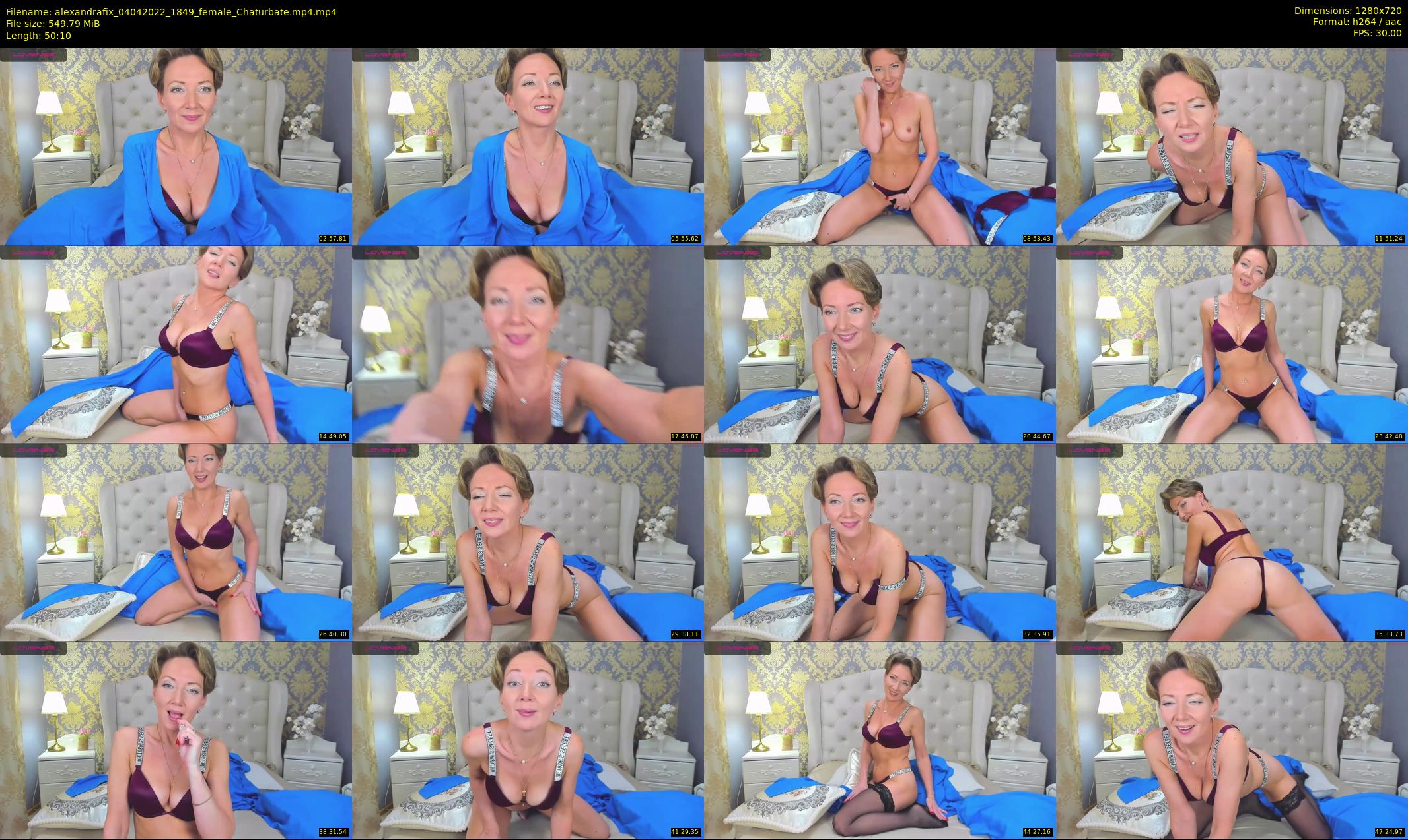 alexandrafix — 51 minute Chaturbate female cam show recording, 720p, Apr 4, 2022