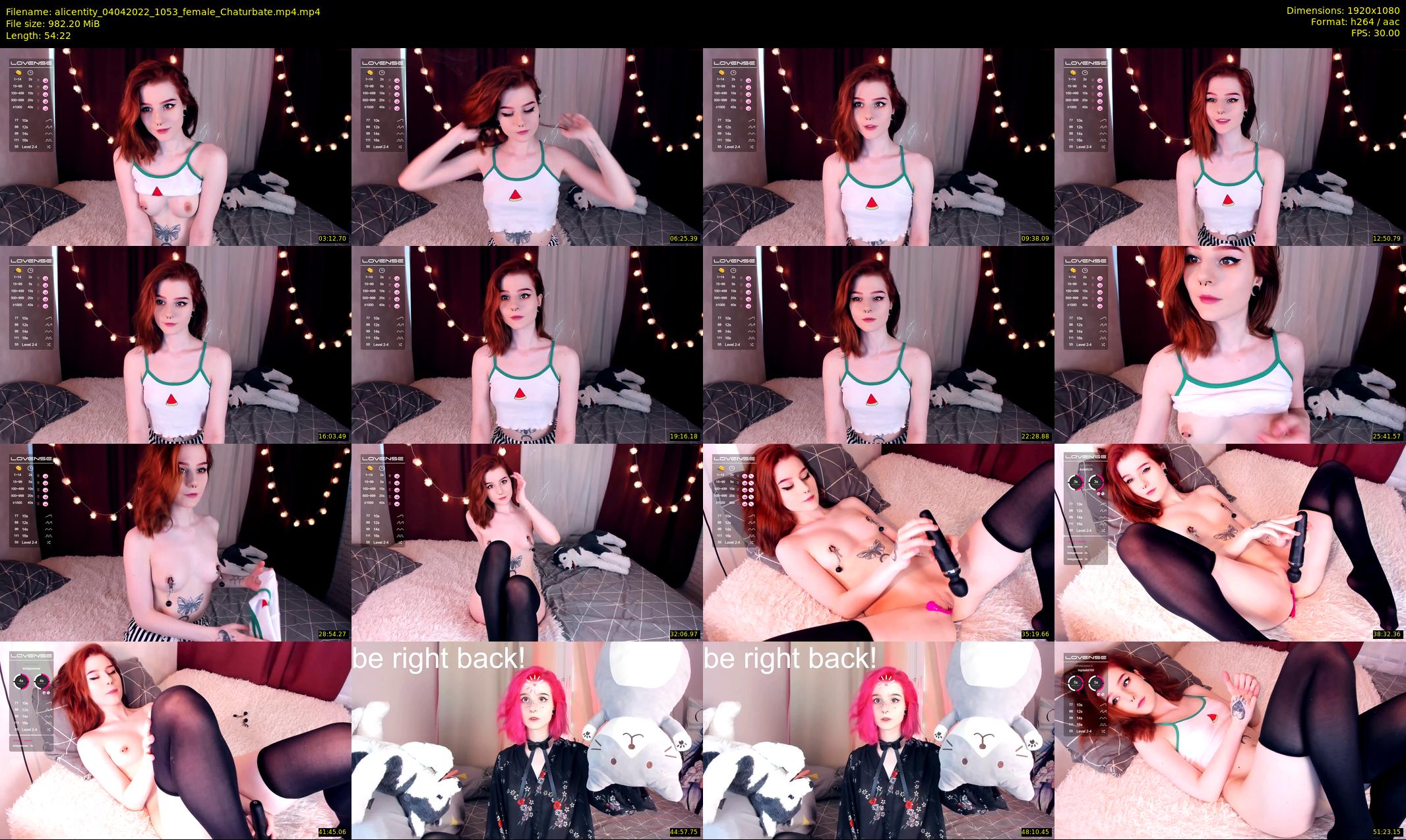 alicentity — 55 minute Chaturbate female cam show recording, 1080p, Apr 4, 2022