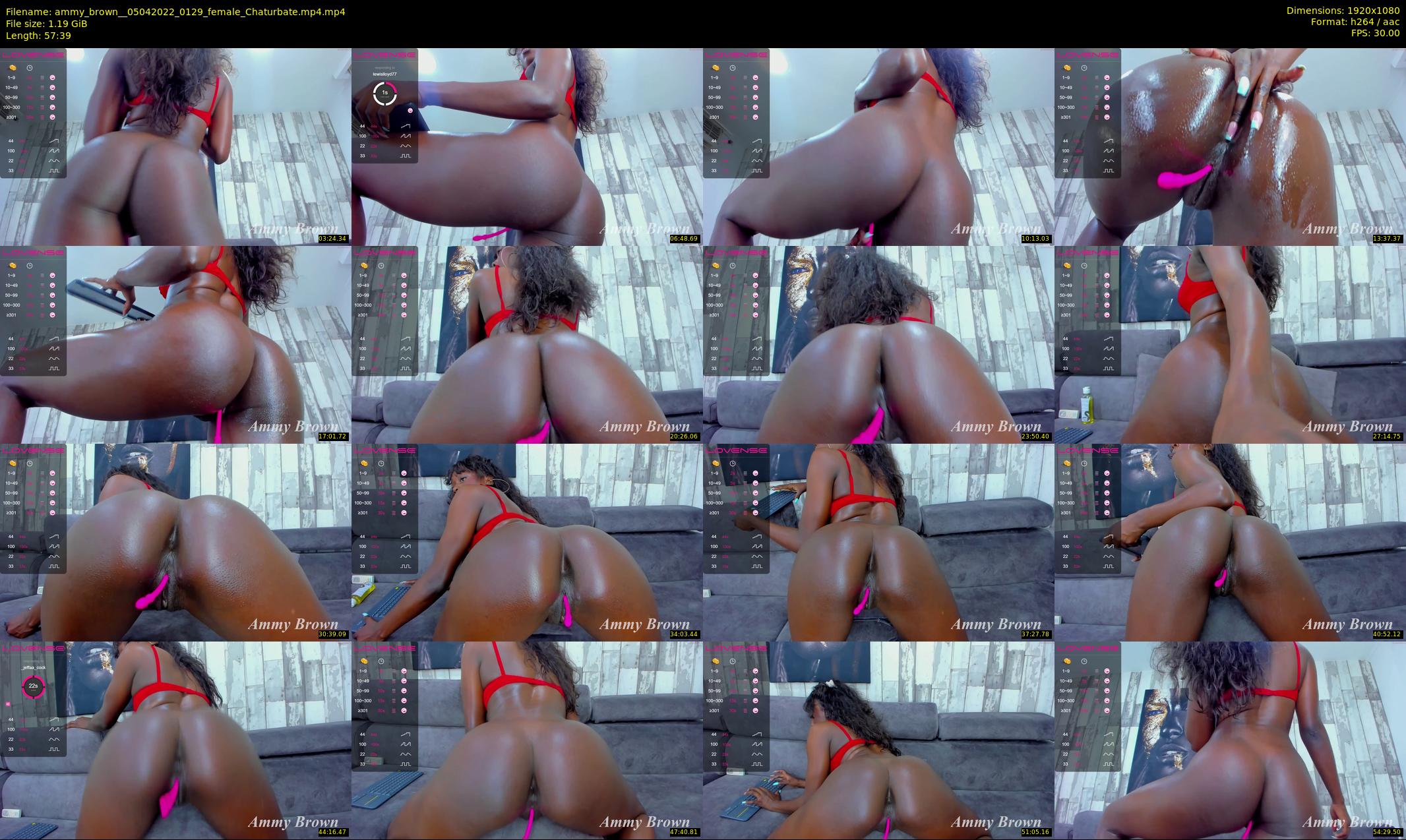 ammy_brown_ — 58 minute Chaturbate female cam show recording, 1080p, Apr 5, 2022