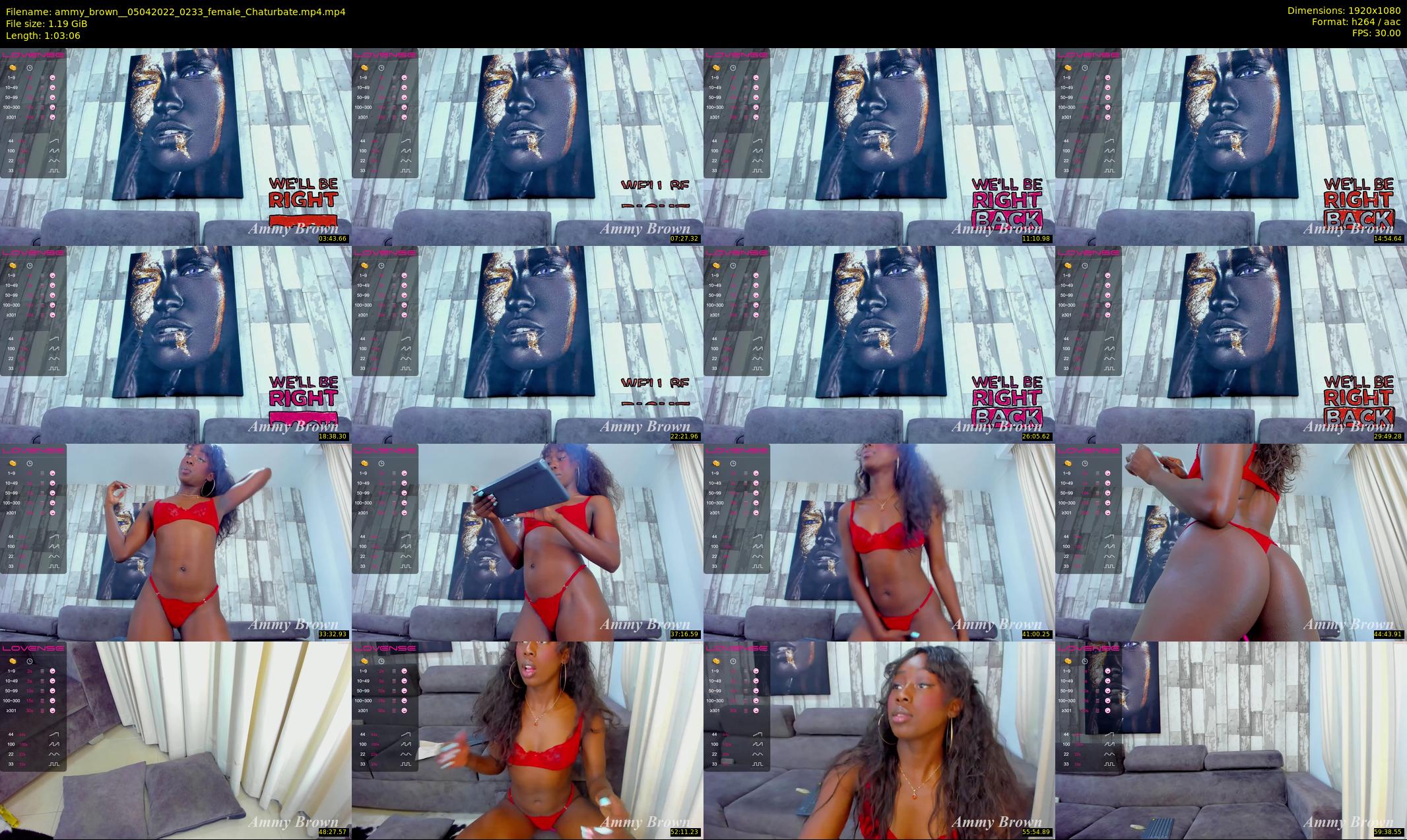 ammy_brown_ — 64 minute Chaturbate female cam show recording, 1080p, Apr 5, 2022
