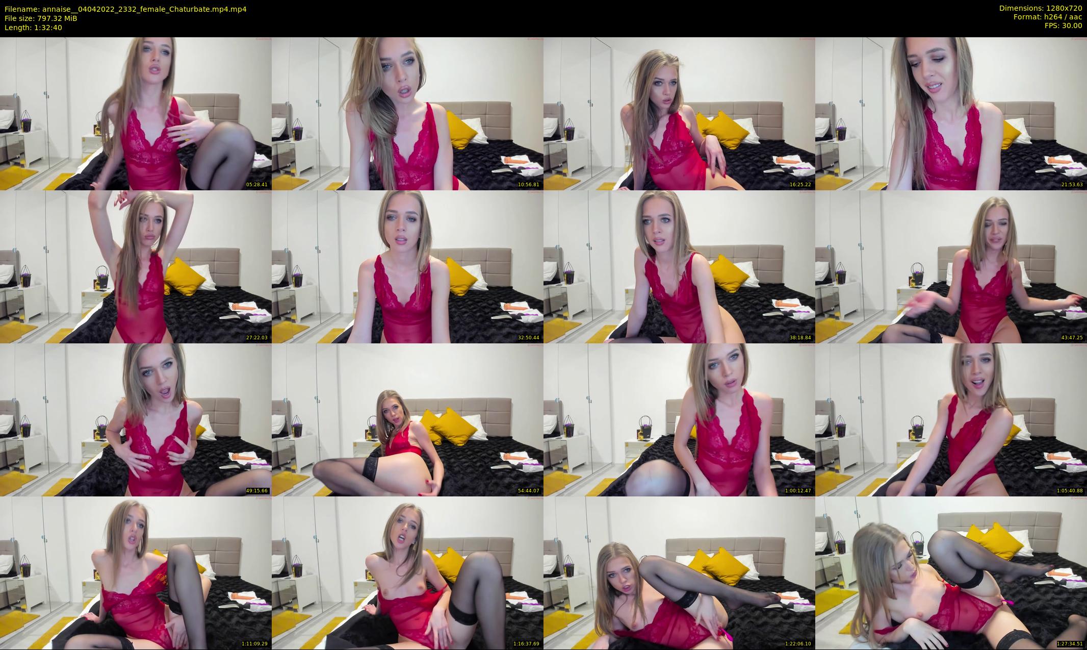 annaise_ — 93 minute Chaturbate female cam show recording, 720p, Apr 4, 2022