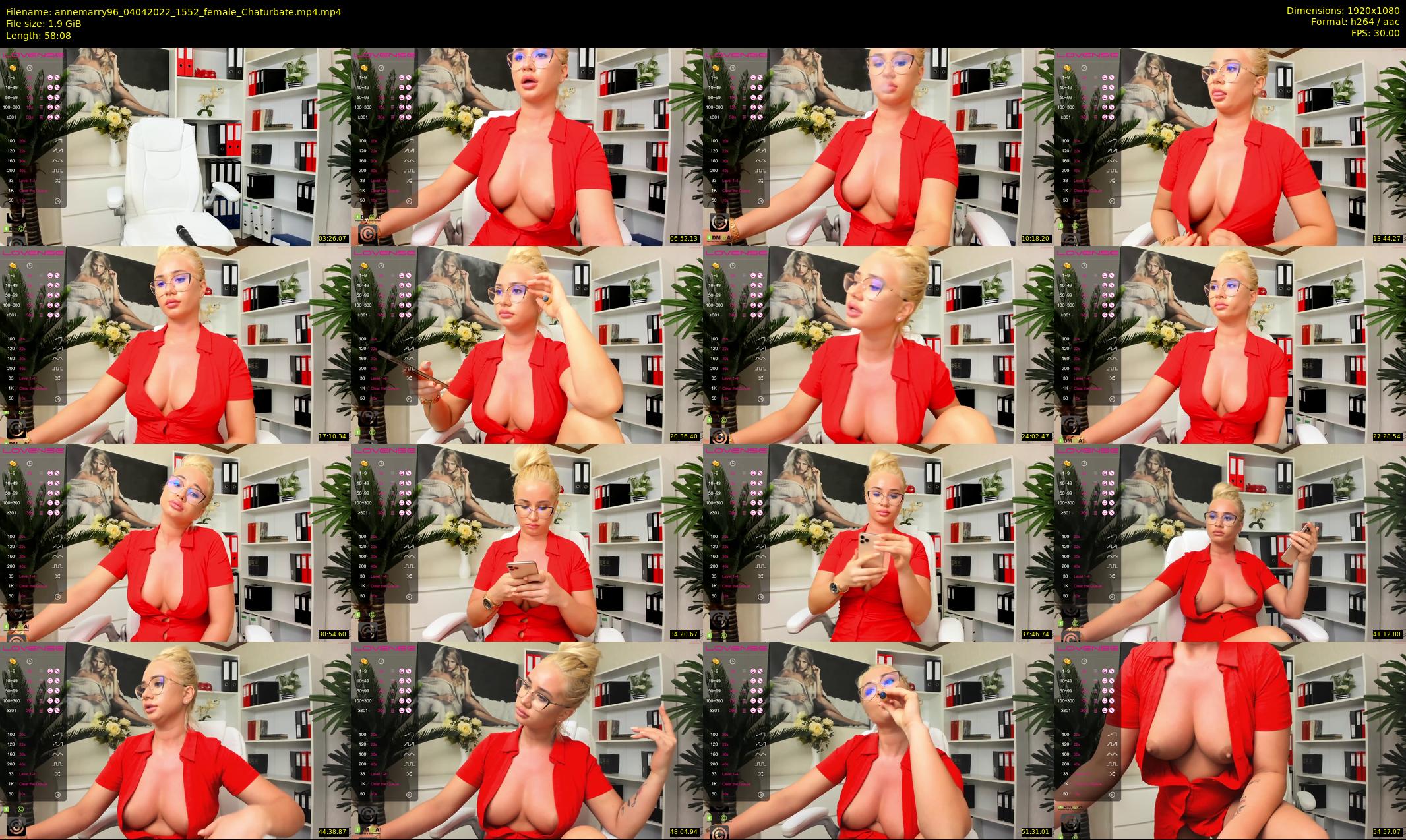 annemarry96 — 59 minute Chaturbate female cam show recording, 1080p, Apr 4, 2022