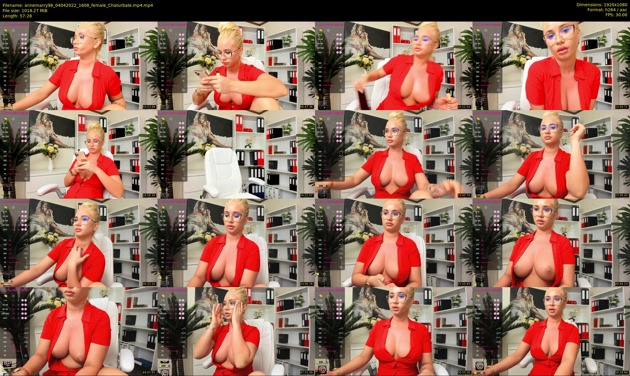 annemarry96 — 58 minute Chaturbate female cam show recording, 1080p, Apr 4, 2022
