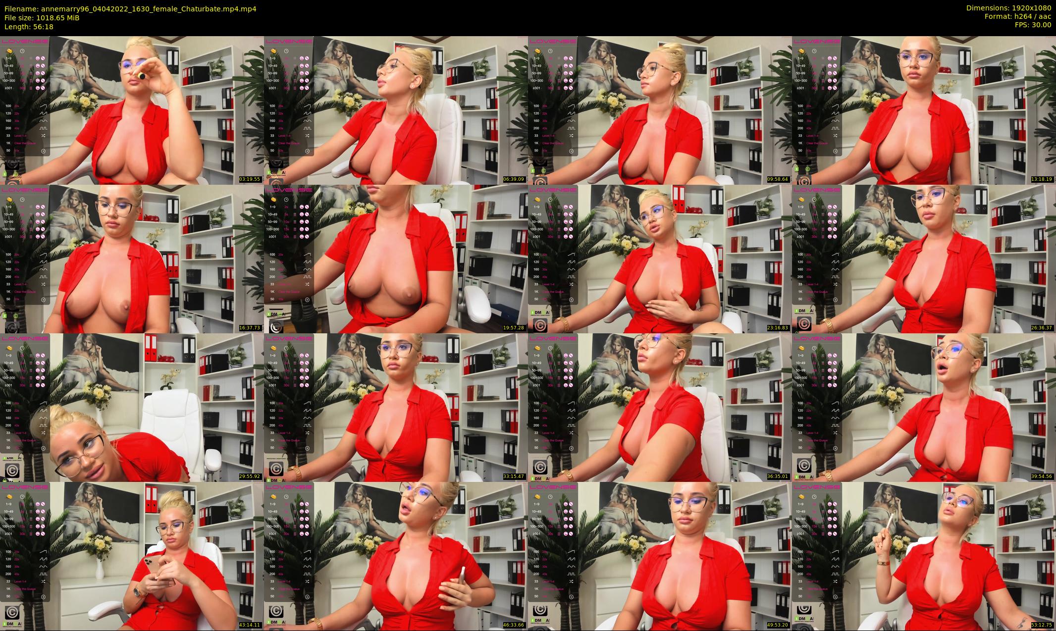 annemarry96 — 57 minute Chaturbate female cam show recording, 1080p, Apr 4, 2022