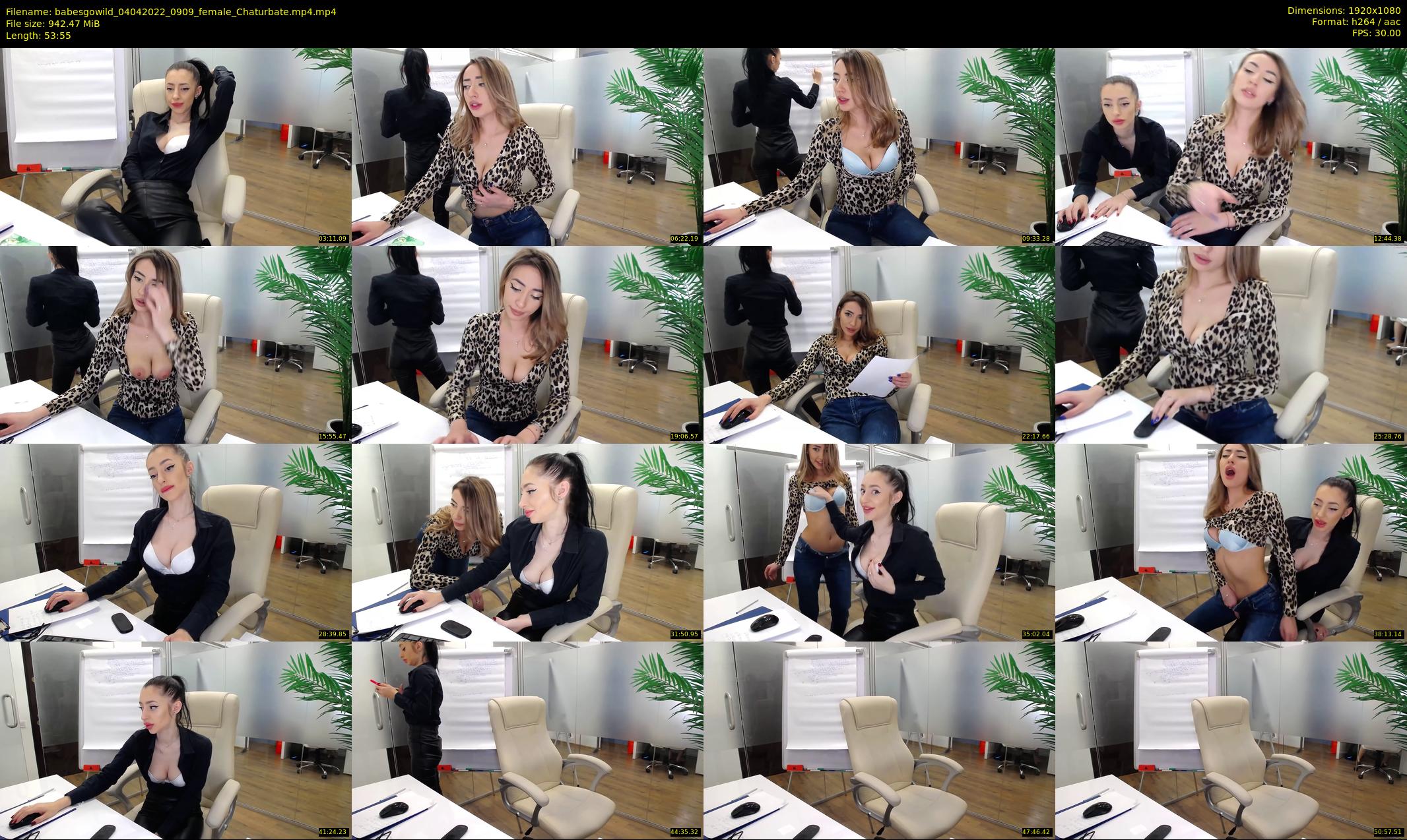 babesgowild — 54 minute Chaturbate couple cam show recording, 1080p, Apr 4, 2022