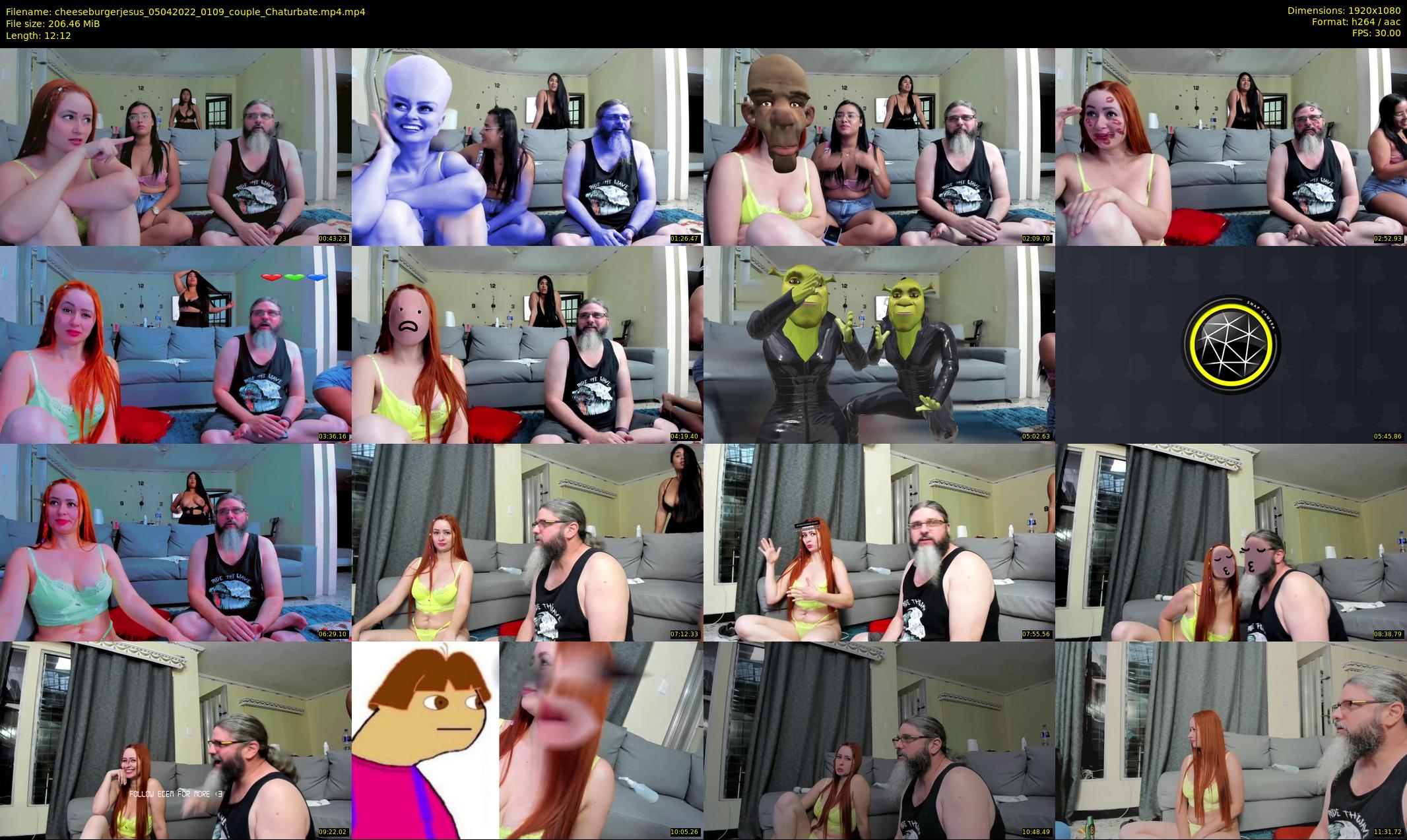 cheeseburgerjesus — 13 minute Chaturbate couple cam show recording, 1080p, Apr 5, 2022