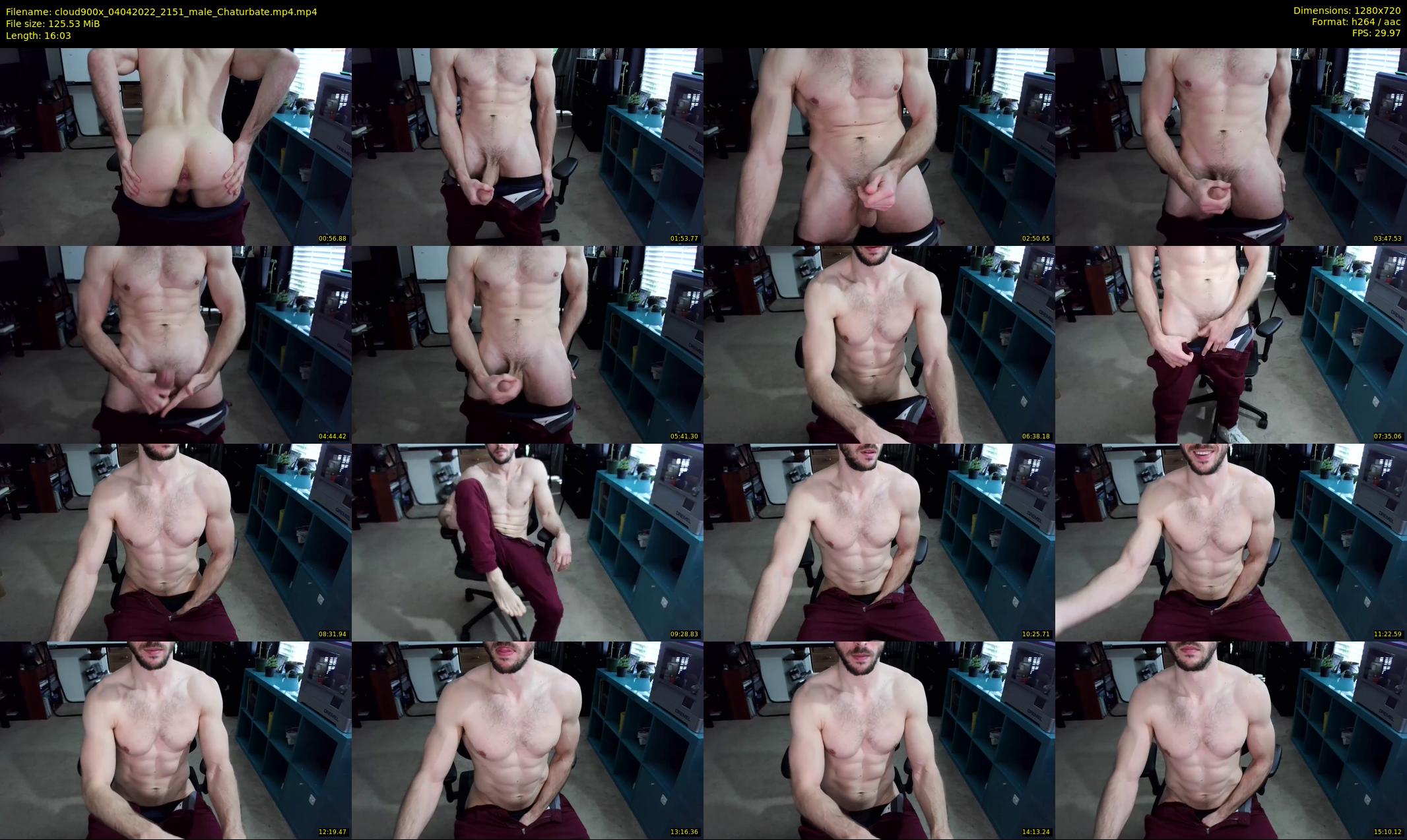 cloud900x — 17 minute Chaturbate male cam show recording, 720p, Apr 4, 2022