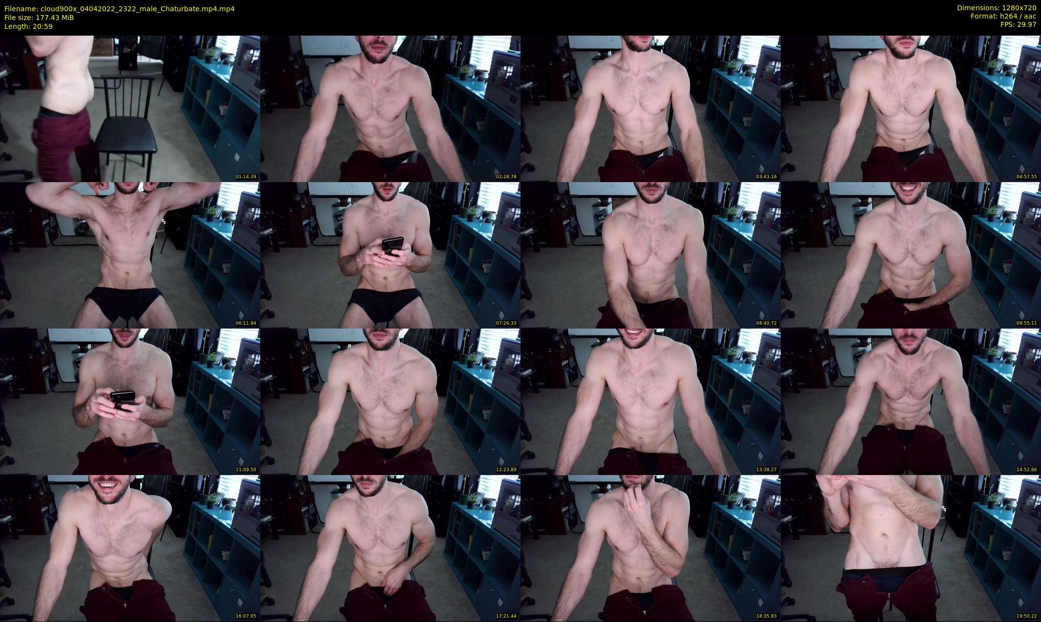 cloud900x — 21 minute Chaturbate male cam show recording, 720p, Apr 4, 2022