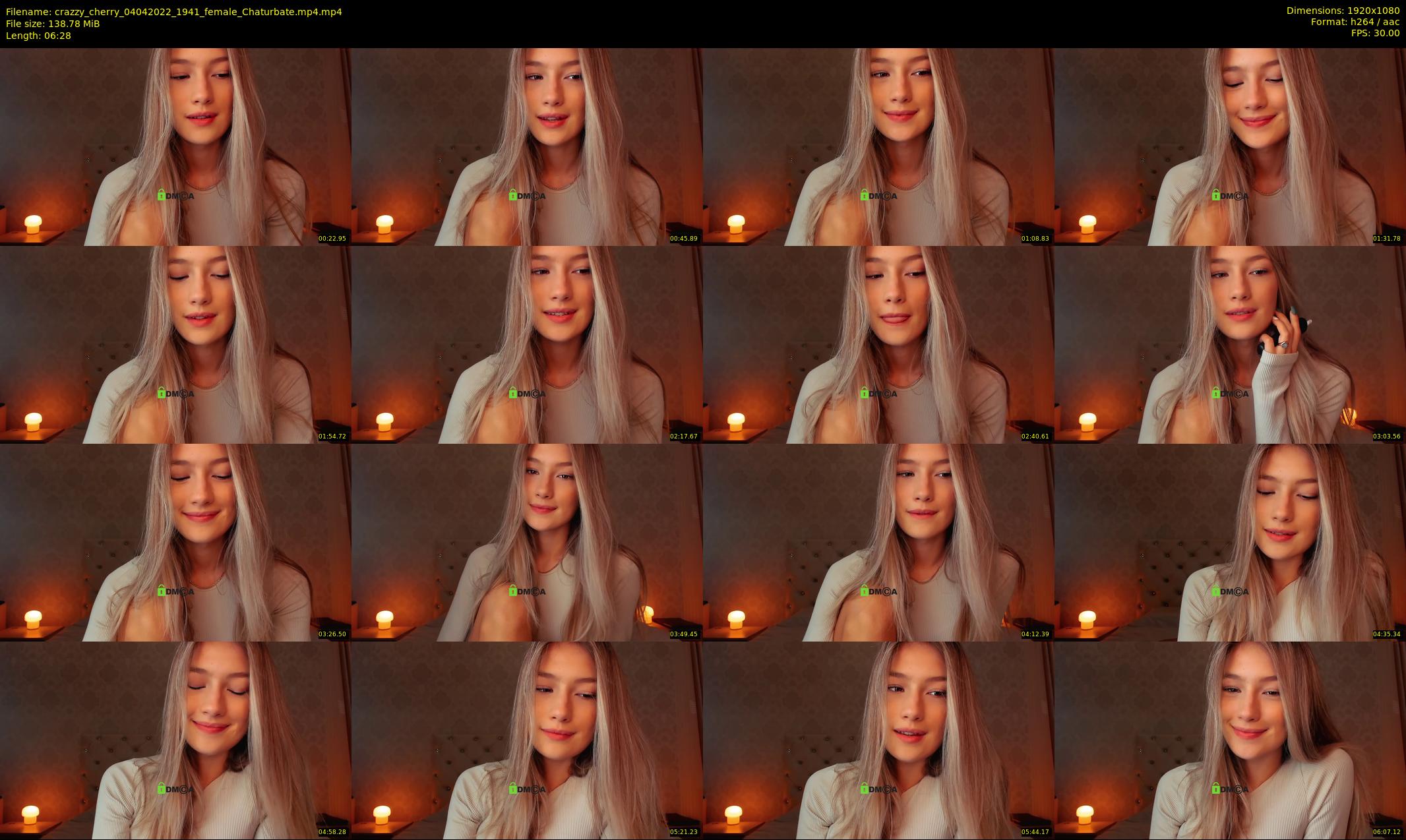 crazzy_cherry — 7 minute Chaturbate female cam show recording, 1080p, Apr 4, 2022