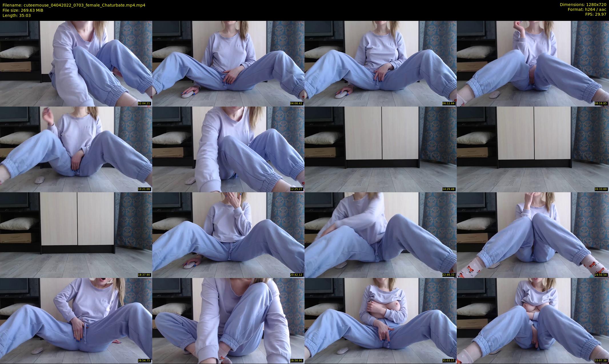 cuteemouse — 36 minute Chaturbate female cam show recording, 720p, Apr 4, 2022