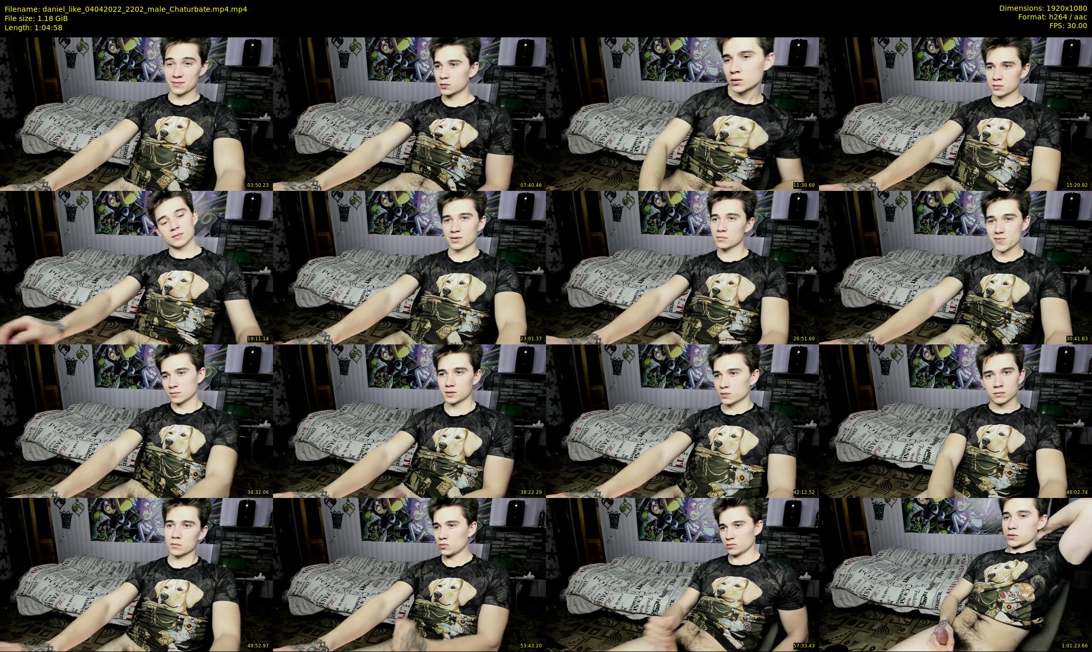 daniel_like — 65 minute Chaturbate male cam show recording, 1080p, Apr 4, 2022