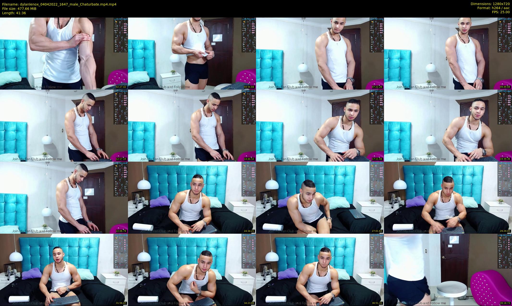 dylanlenox — 42 minute Chaturbate male cam show recording, 720p, Apr 4, 2022