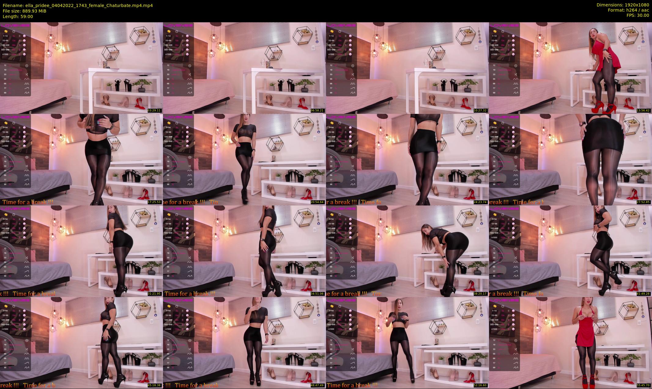 ella_pridee — 59 minute Chaturbate female cam show recording, 1080p, Apr 4, 2022