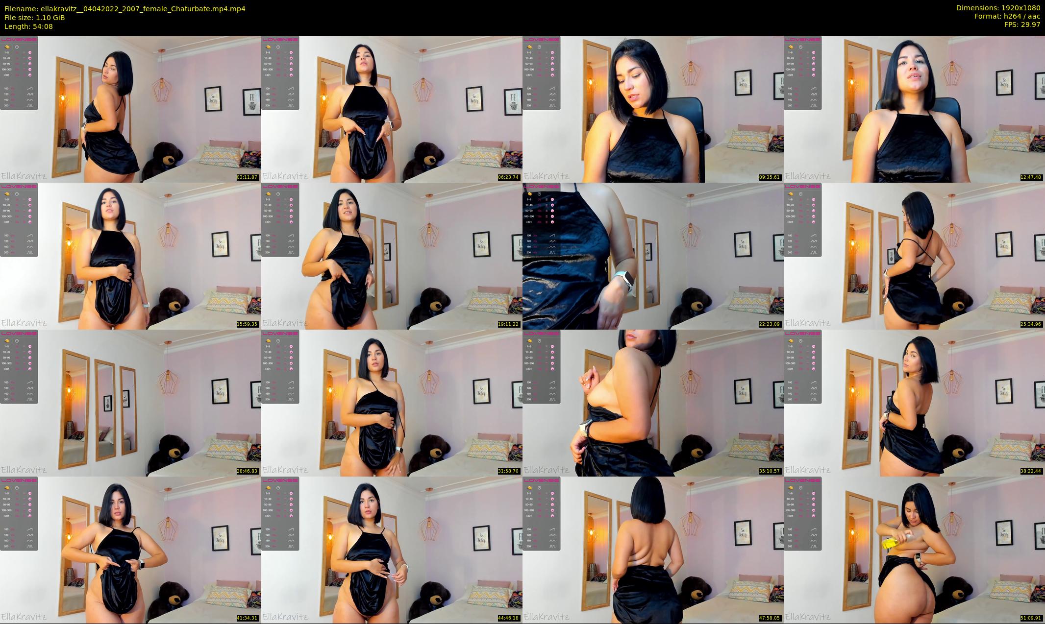 ellakravitz_ — 55 minute Chaturbate female cam show recording, 1080p, Apr 4, 2022