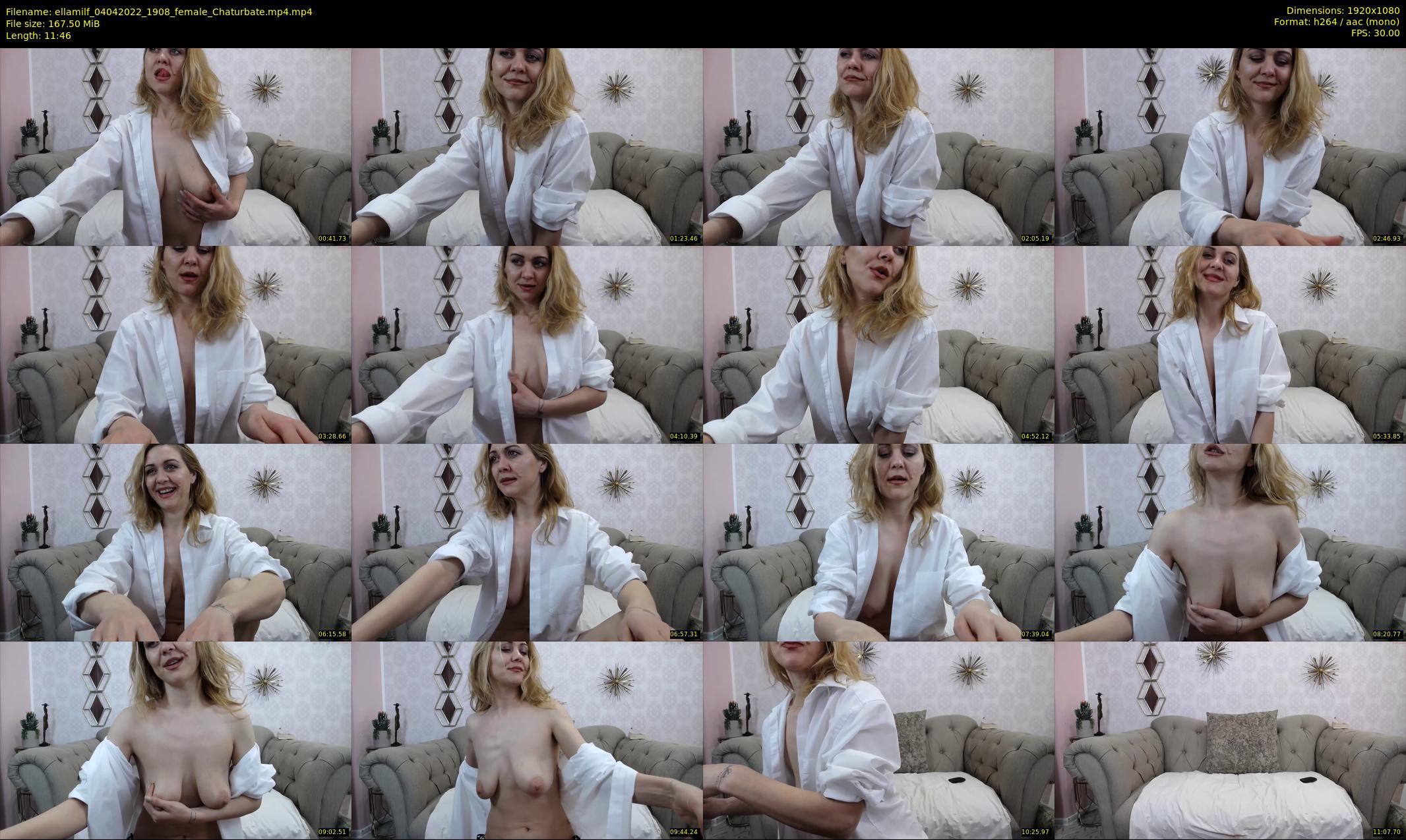 ellamilf — 12 minute Chaturbate female cam show recording, 1080p, Apr 4, 2022