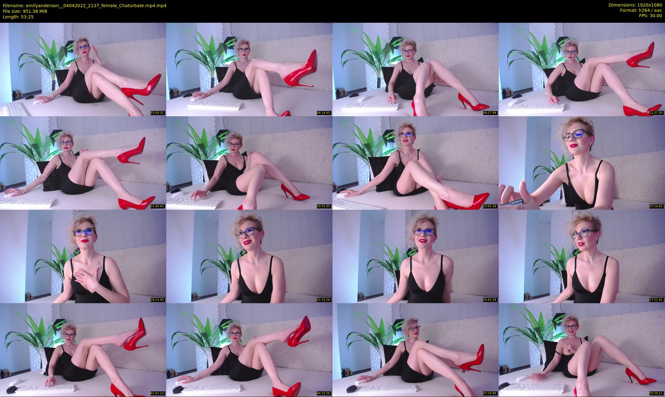 emilyanderson_ — 54 minute Chaturbate female cam show recording, 1080p, Apr 4, 2022