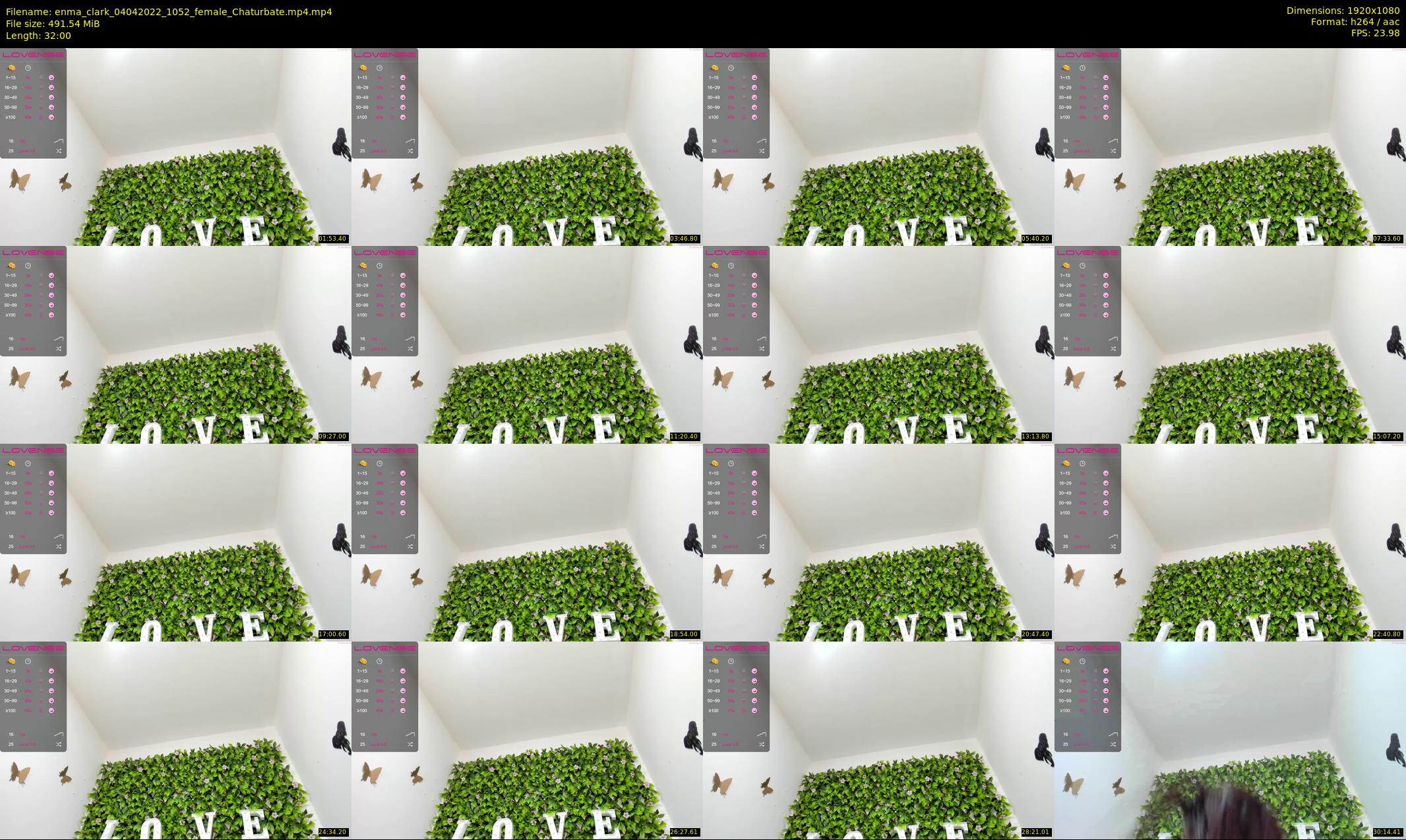 enma_clark — 32 minute Chaturbate female cam show recording, 1080p, Apr 4, 2022