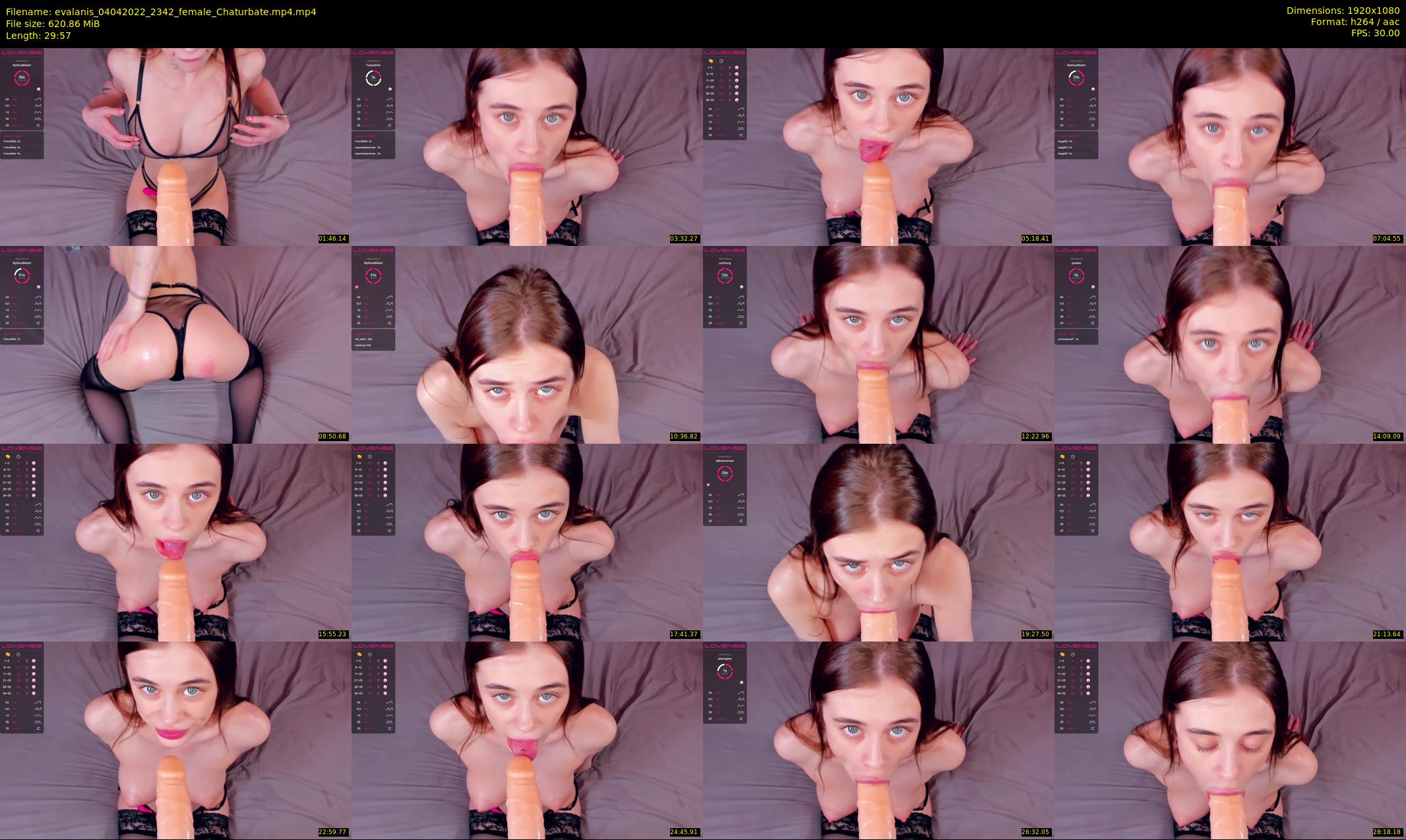 evalanis — 30 minute Chaturbate couple cam show recording, 1080p, Apr 4, 2022