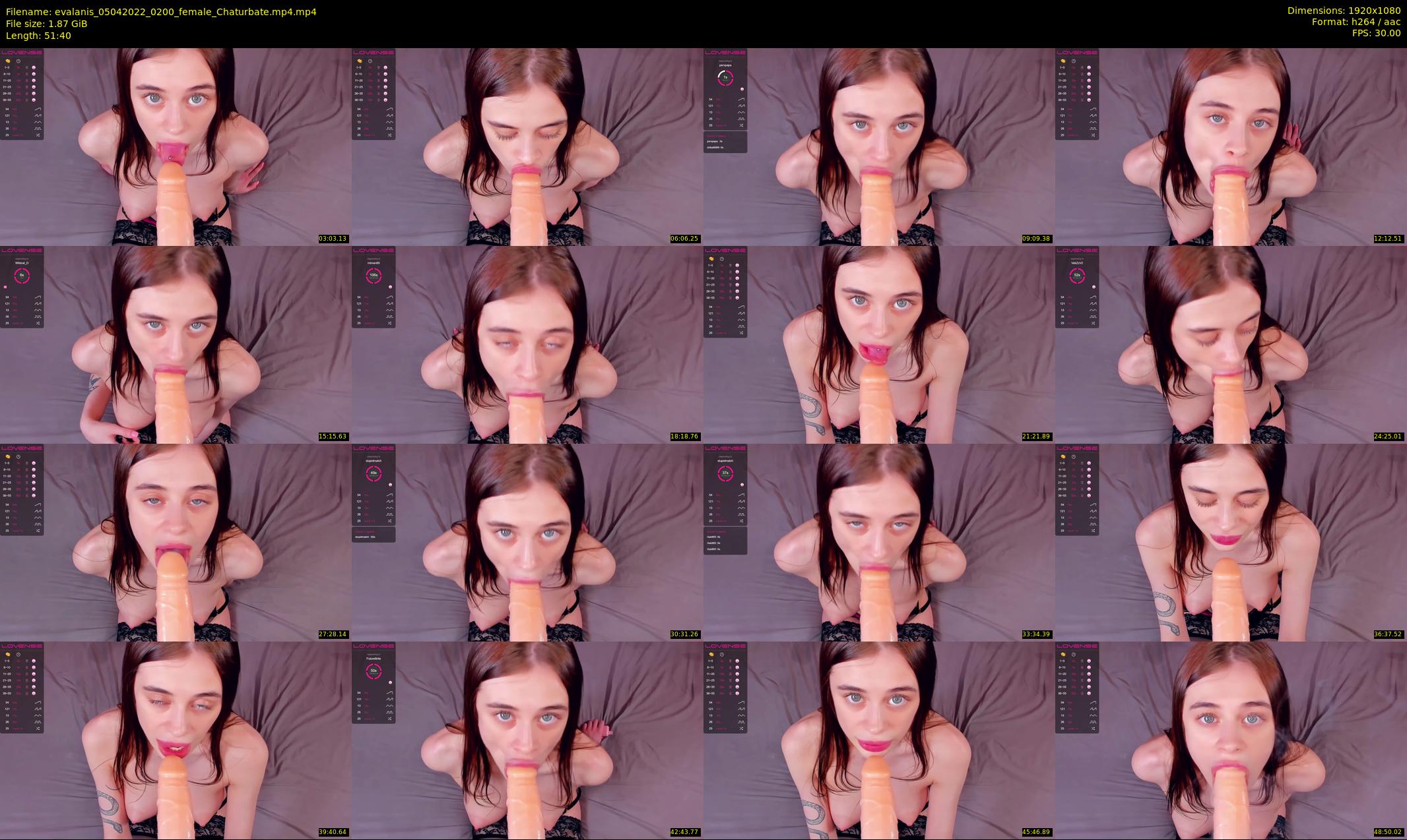 evalanis — 52 minute Chaturbate couple cam show recording, 1080p, Apr 5, 2022