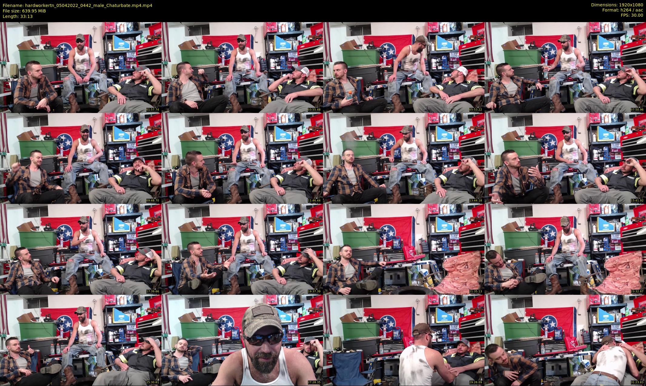 hardworkertn — 34 minute Chaturbate male cam show recording, 1080p, Apr 5, 2022