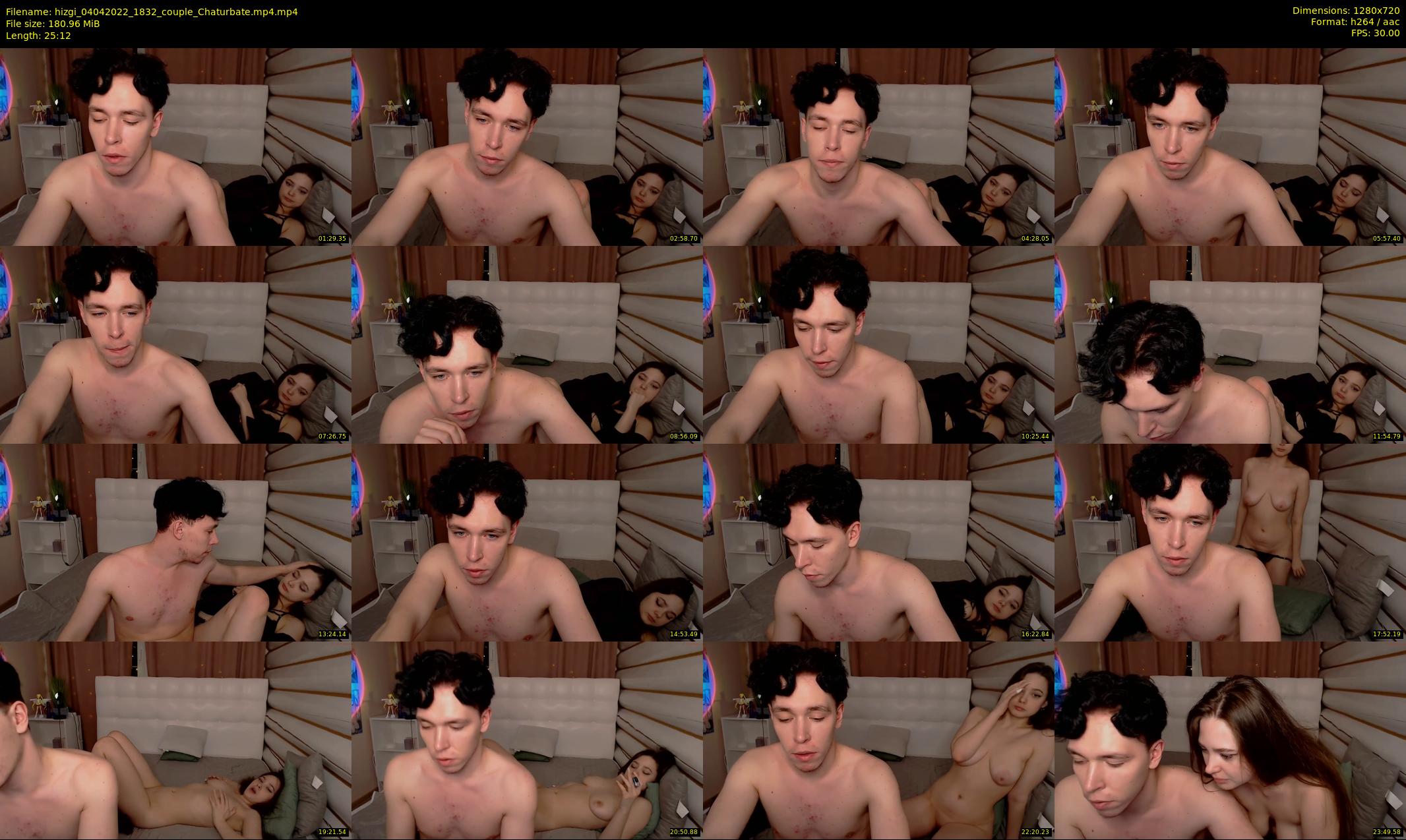 hizgi — 26 minute Chaturbate couple cam show recording, 720p, Apr 4, 2022