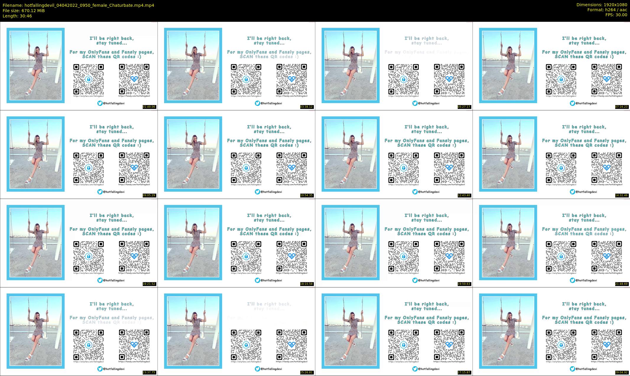 hotfallingdevil — 31 minute Chaturbate female cam show recording, 1080p, Apr 4, 2022