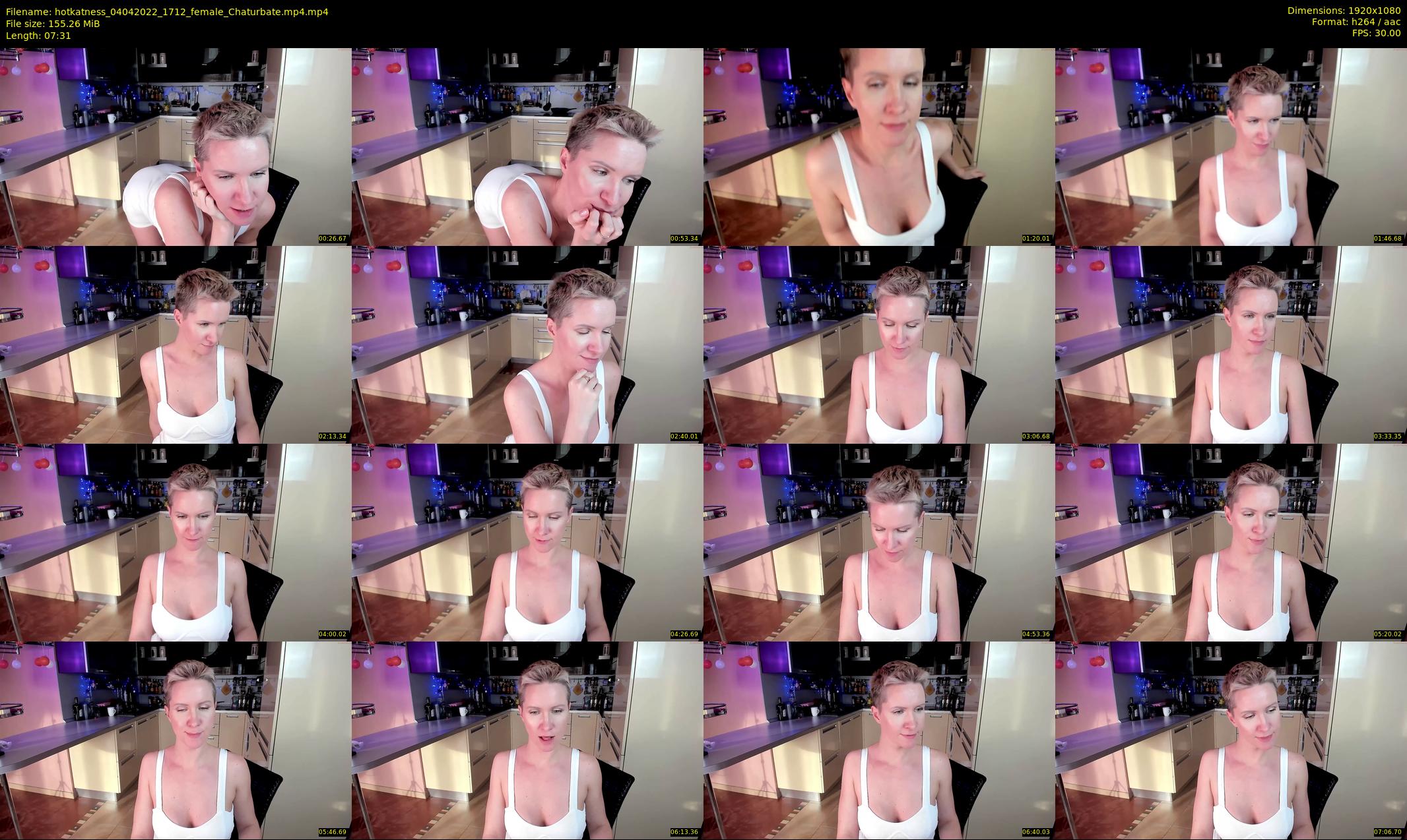 hotkatness — 8 minute Chaturbate female cam show recording, 1080p, Apr 4, 2022