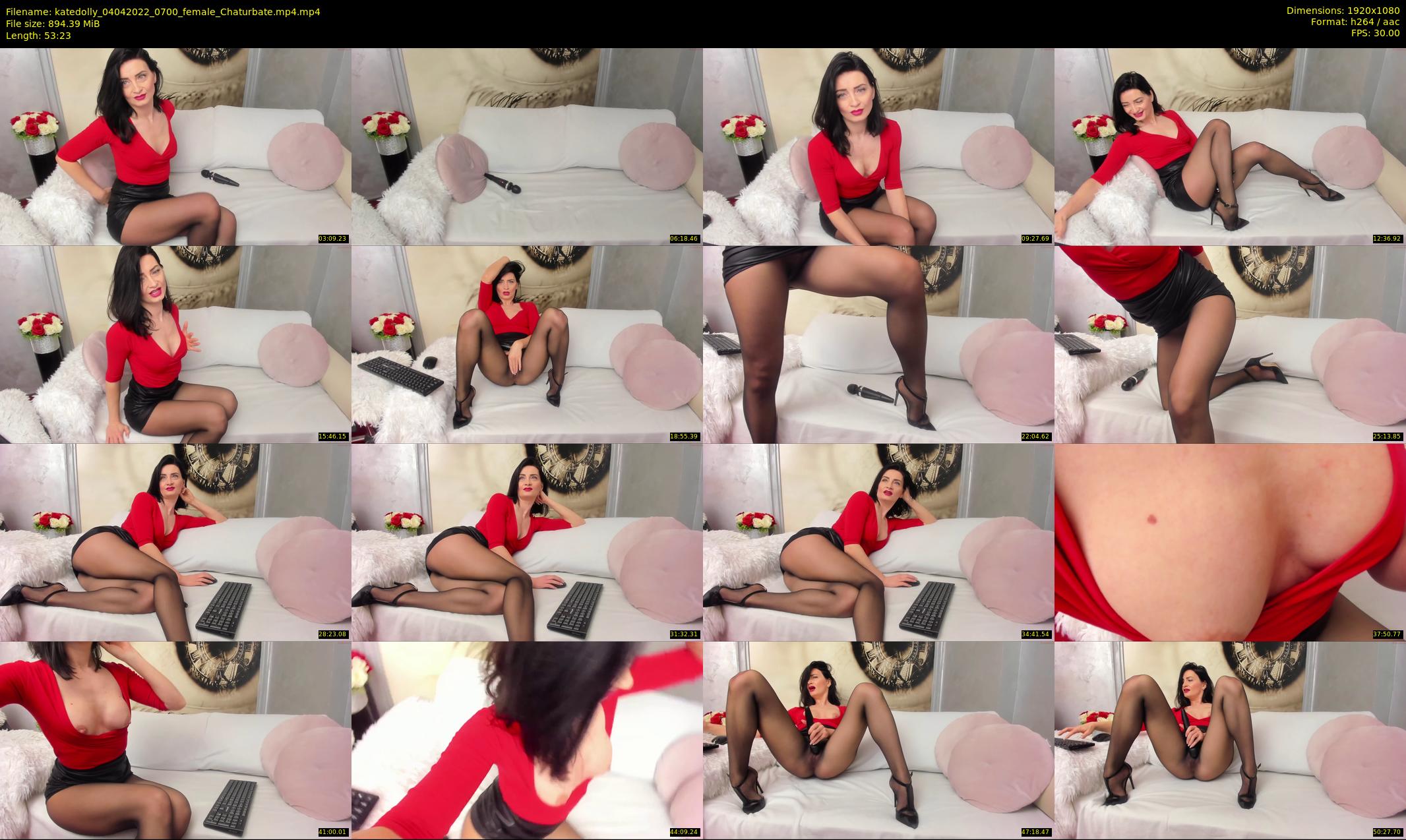 katedolly — 54 minute Chaturbate female cam show recording, 1080p, Apr 4, 2022