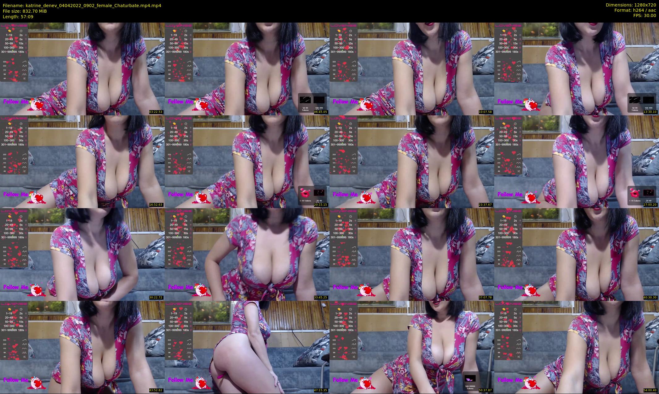 katrine_denev — 58 minute Chaturbate female cam show recording, 720p, Apr 4, 2022