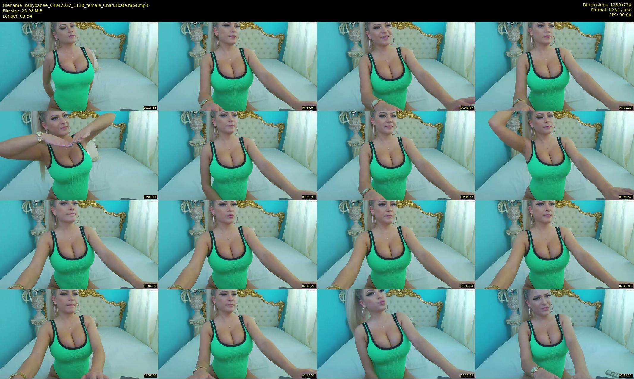 kellybabee — 4 minute Chaturbate female cam show recording, 720p, Apr 4, 2022