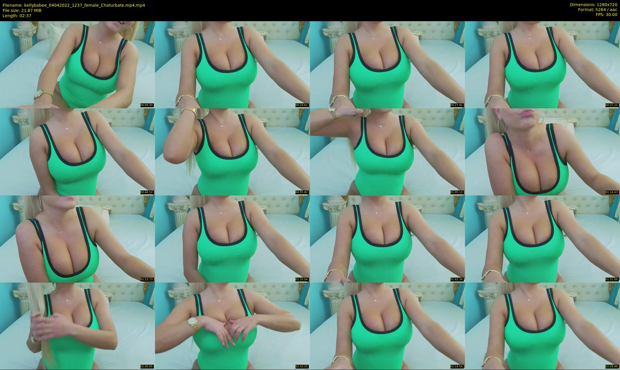 kellybabee — 3 minute Chaturbate female cam show recording, 720p, Apr 4, 2022