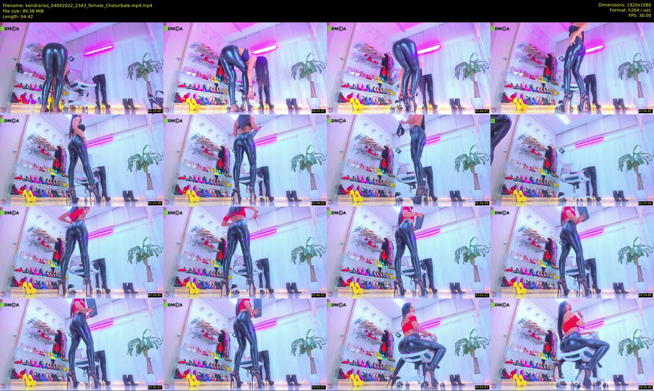 kendrarios — 5 minute Chaturbate female cam show recording, 1080p, Apr 4, 2022