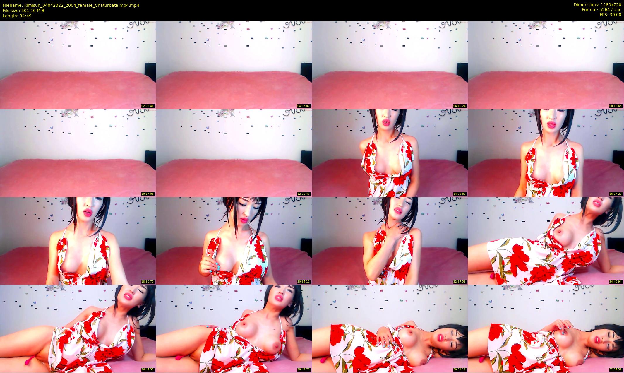 kimisun — 35 minute Chaturbate female cam show recording, 720p, Apr 4, 2022