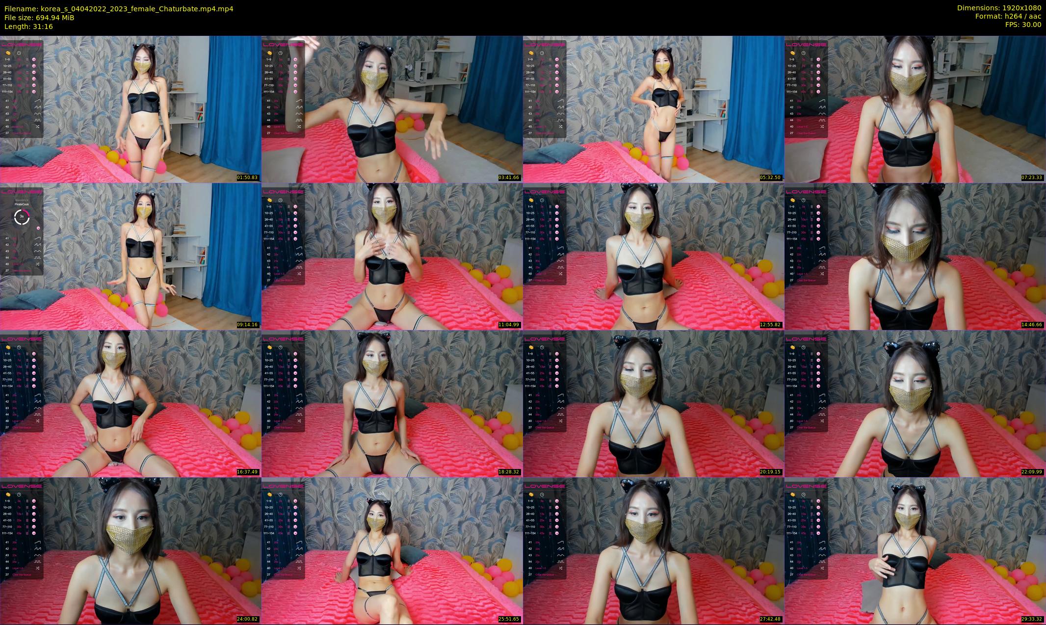 korea_s — 32 minute Chaturbate female cam show recording, 1080p, Apr 4, 2022