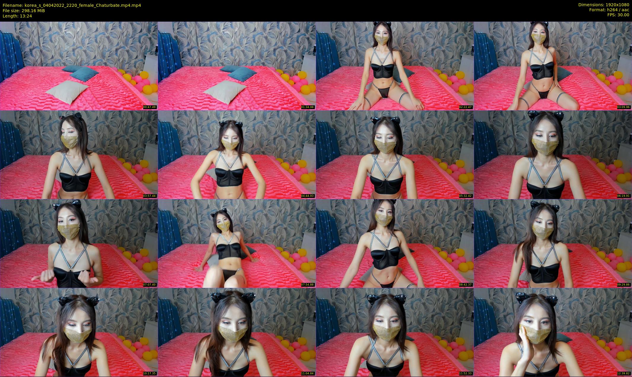 korea_s — 14 minute Chaturbate female cam show recording, 1080p, Apr 4, 2022