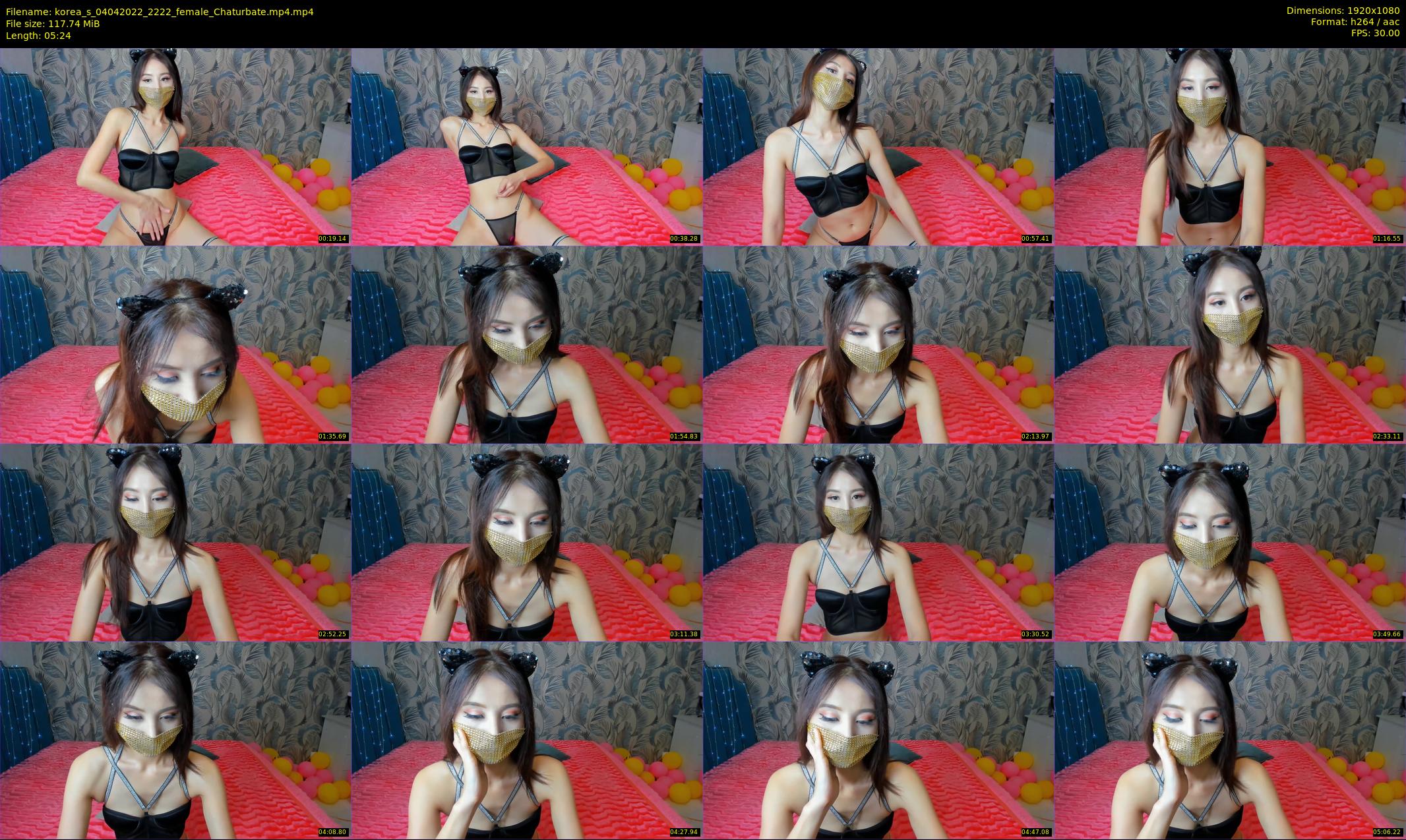 korea_s — 6 minute Chaturbate female cam show recording, 1080p, Apr 4, 2022