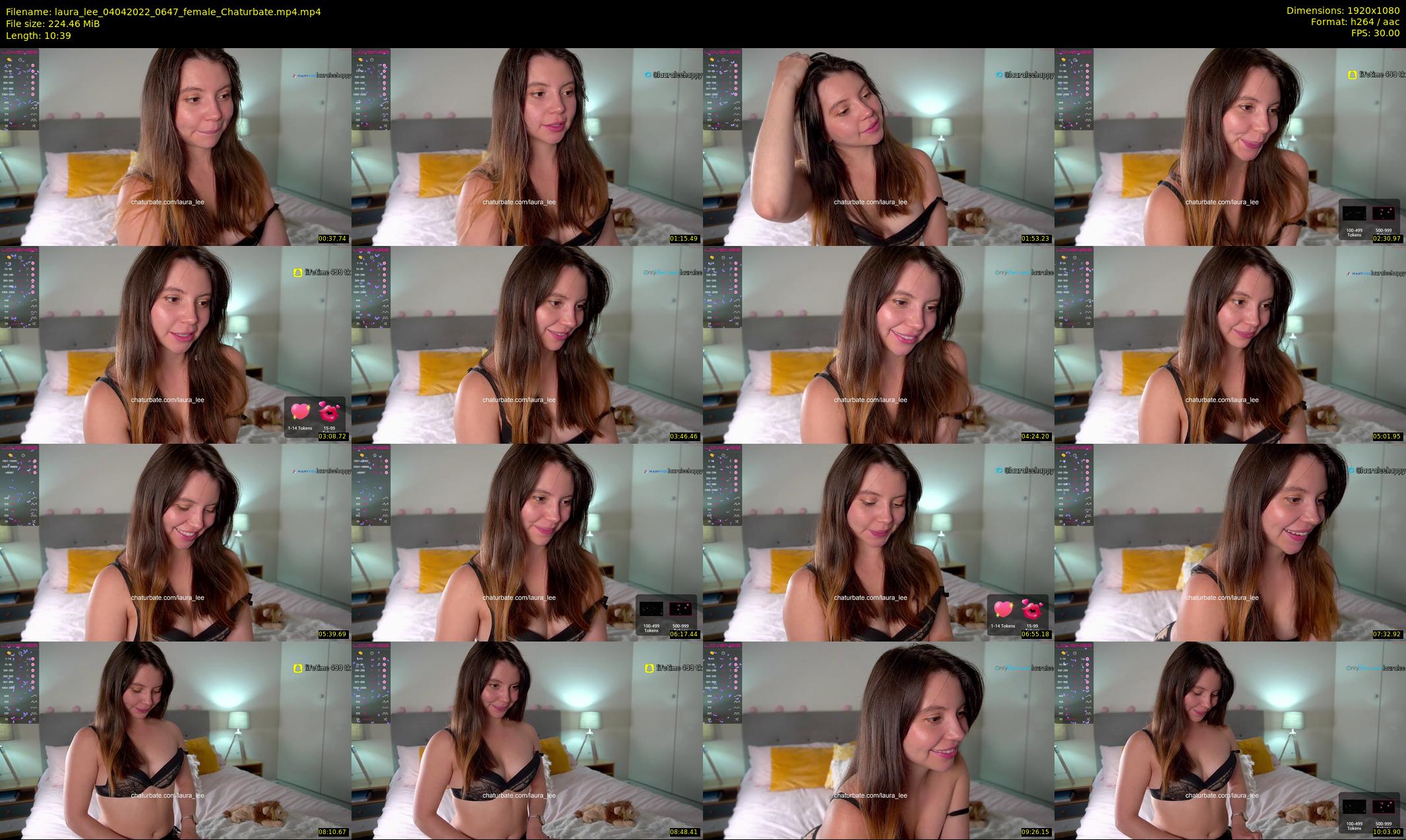 laura_lee — 11 minute Chaturbate female cam show recording, 1080p, Apr 4, 2022