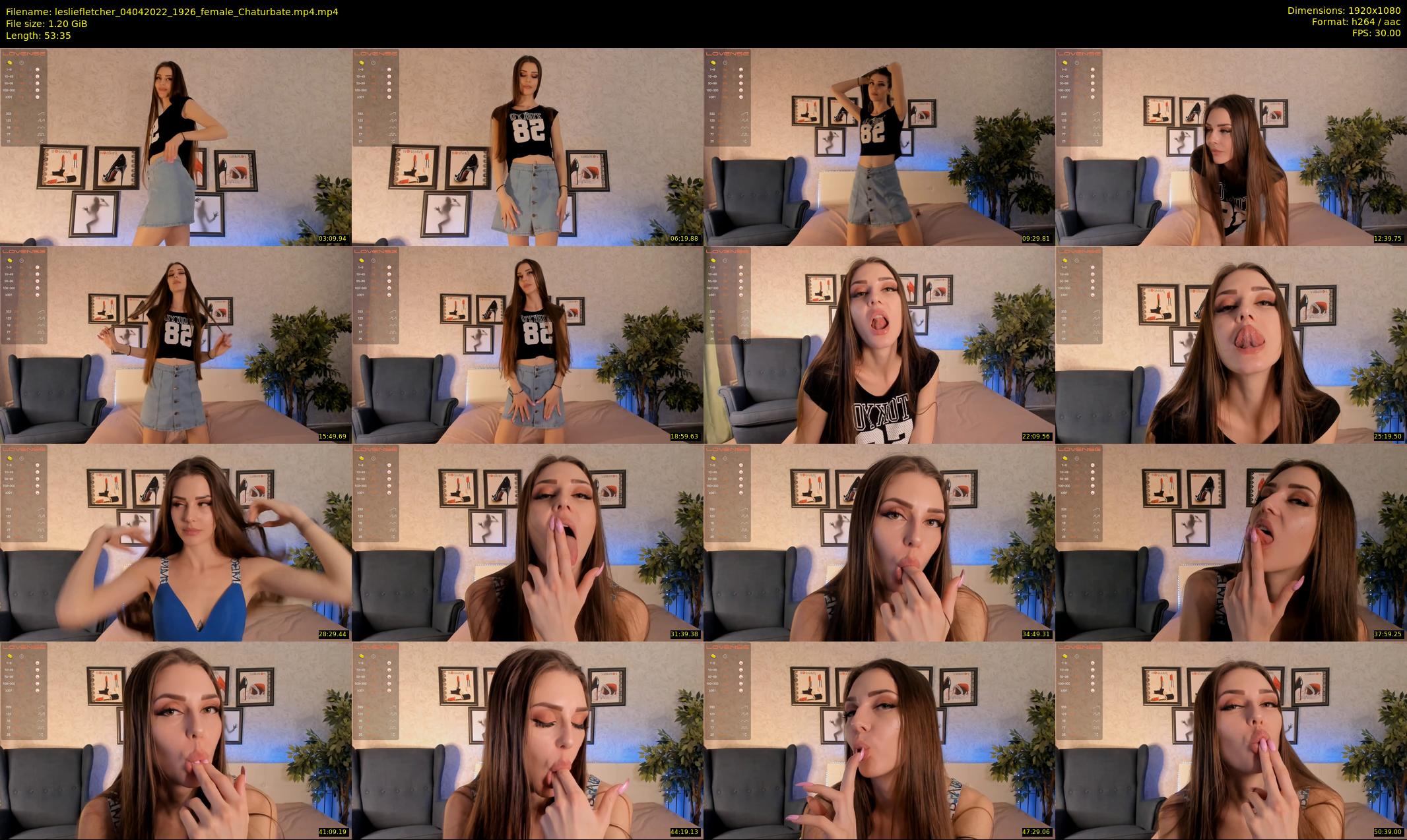 lesliefletcher — 54 minute Chaturbate couple cam show recording, 1080p, Apr 4, 2022