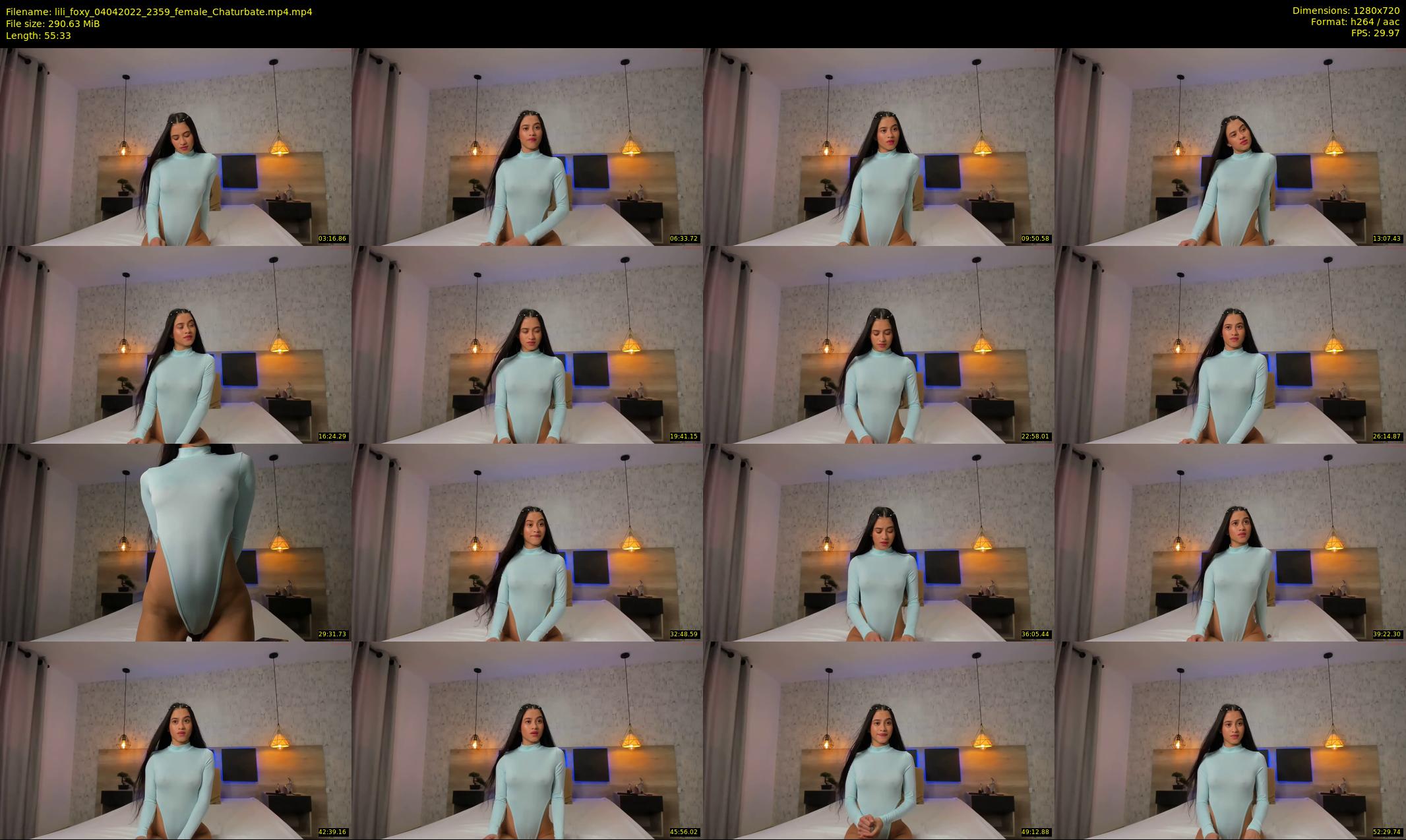 lili_foxy — 56 minute Chaturbate female cam show recording, 720p, Apr 4, 2022