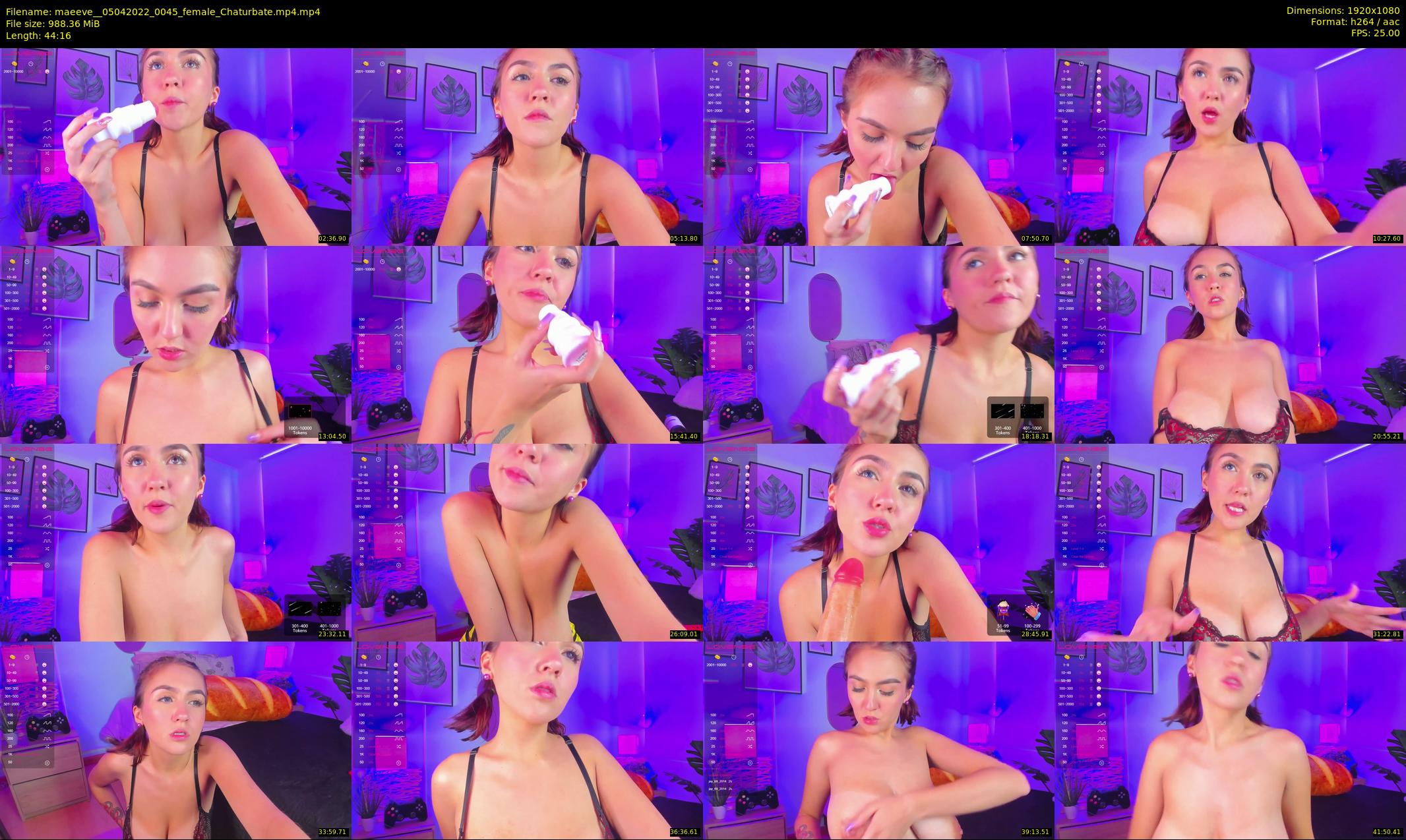 maeeve_ — 45 minute Chaturbate female cam show recording, 1080p, Apr 5, 2022