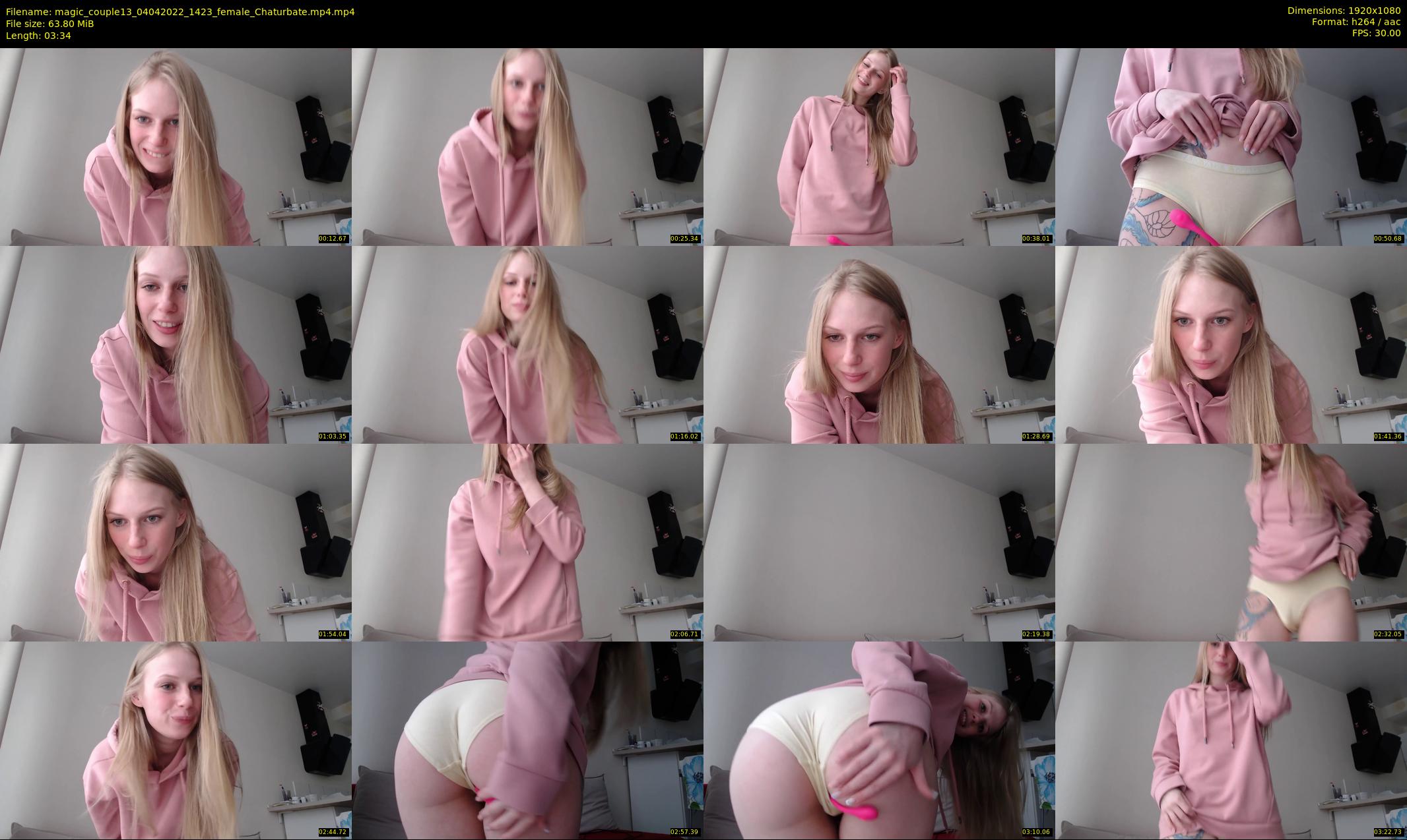 magic_couple13 — 4 minute Chaturbate couple cam show recording, 1080p, Apr 4, 2022