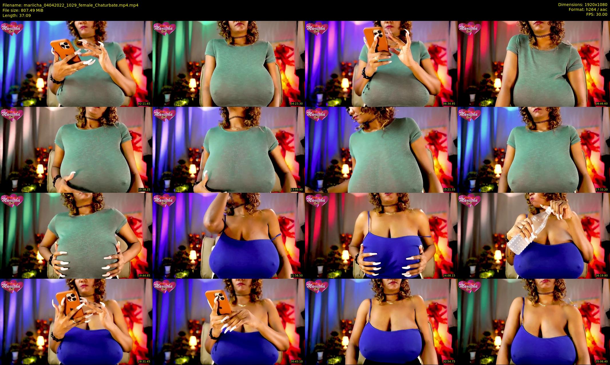 mariicha — 38 minute Chaturbate female cam show recording, 1080p, Apr 4, 2022