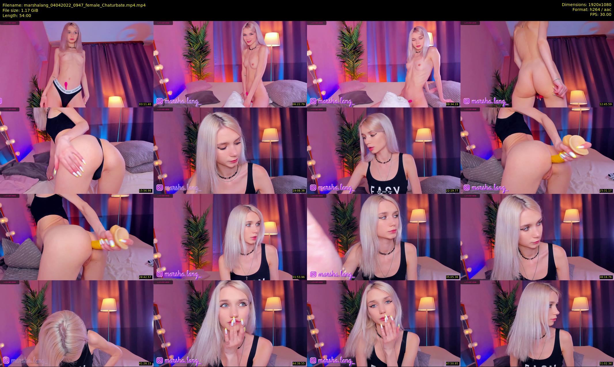 marshalang — 54 minute Chaturbate couple cam show recording, 1080p, Apr 4, 2022