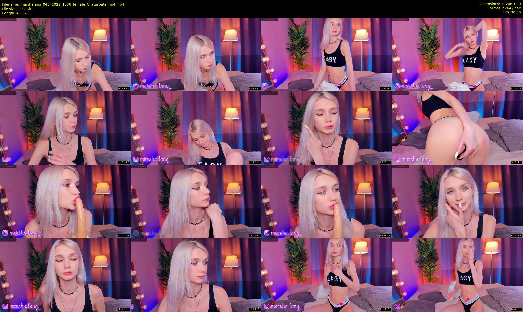 marshalang — 48 minute Chaturbate couple cam show recording, 1080p, Apr 4, 2022