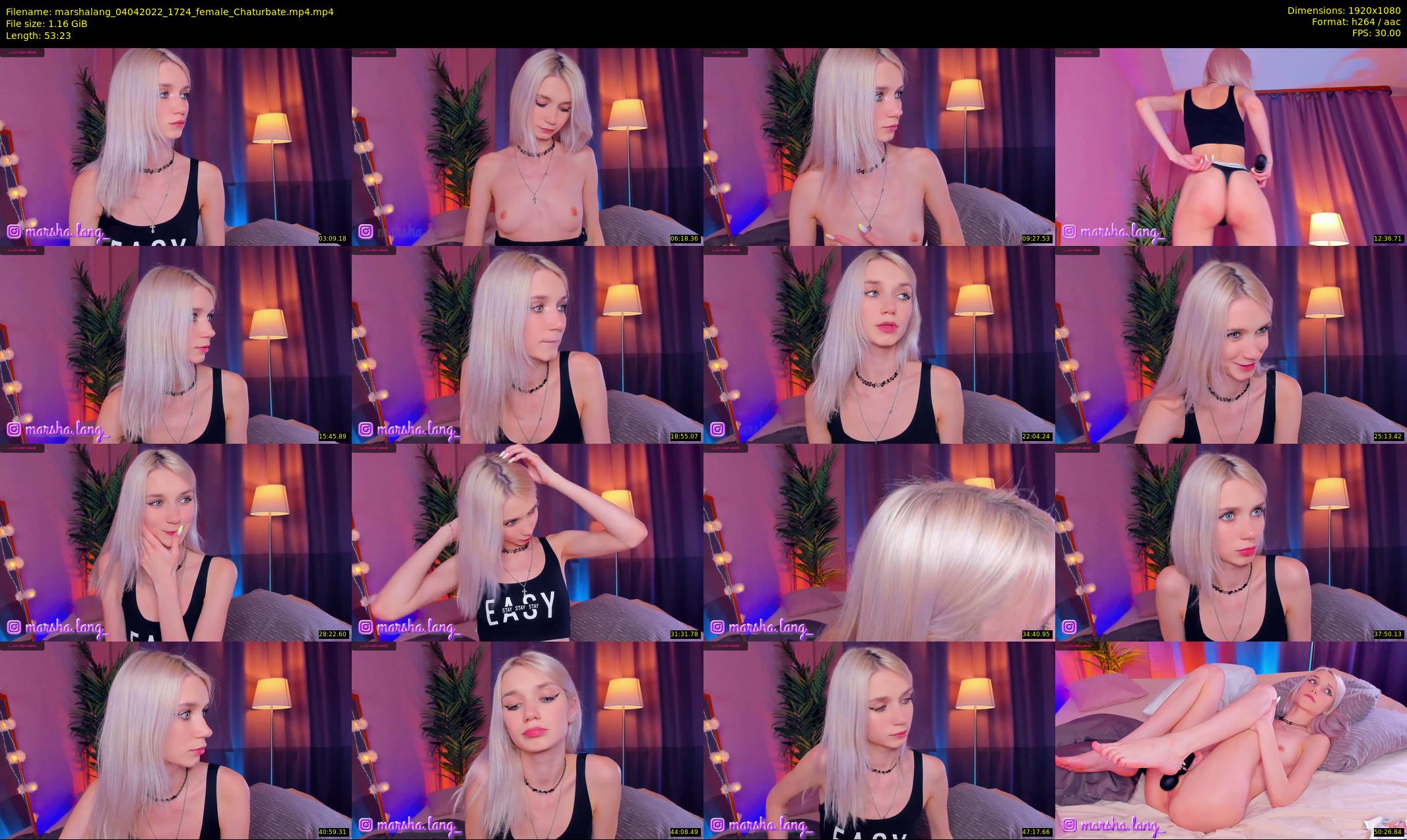marshalang — 54 minute Chaturbate couple cam show recording, 1080p, Apr 4, 2022