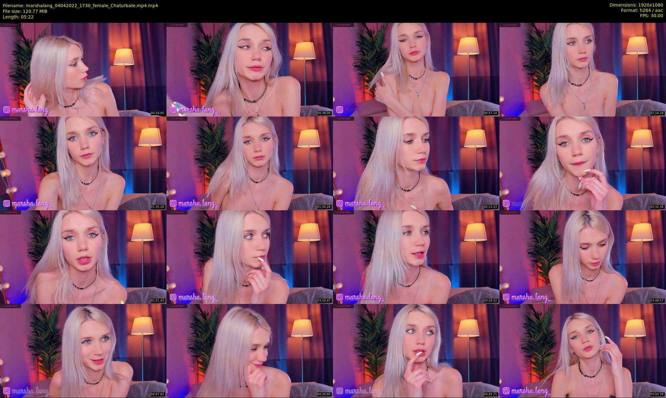 marshalang — 6 minute Chaturbate couple cam show recording, 1080p, Apr 4, 2022
