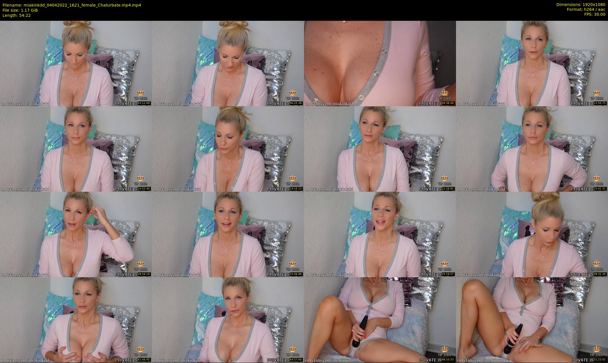 miakinkdd — 55 minute Chaturbate female cam show recording, 1080p, Apr 4, 2022