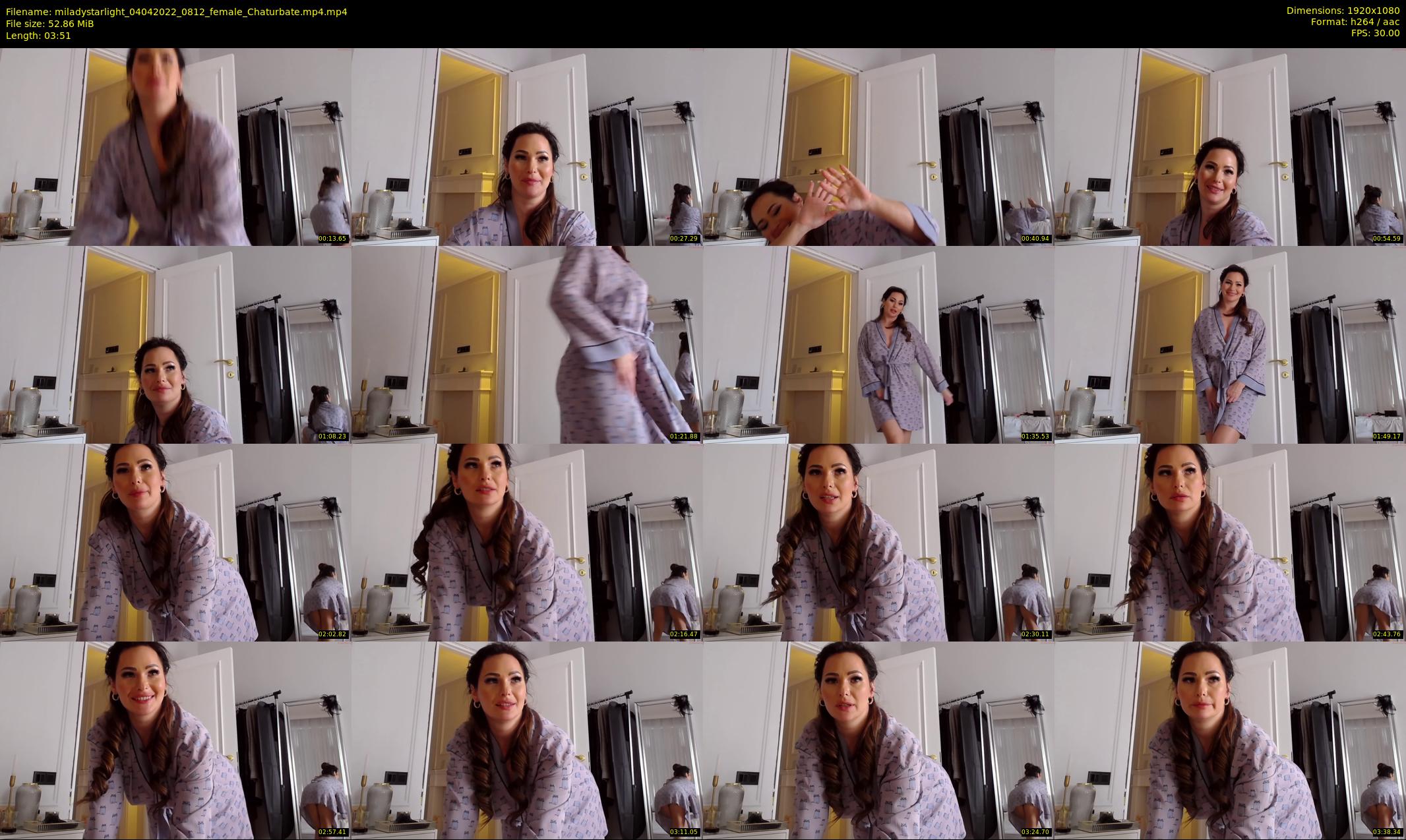 miladystarlight — 4 minute Chaturbate female cam show recording, 1080p, Apr 4, 2022
