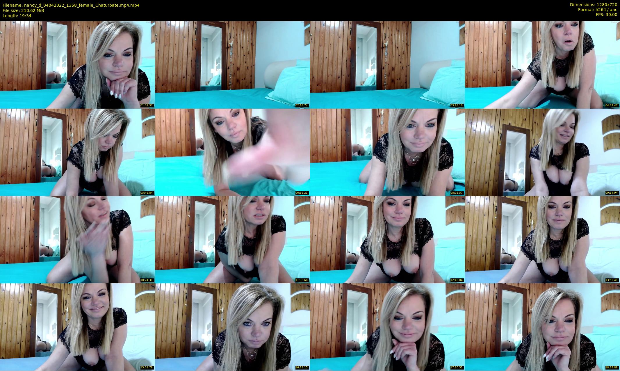 nancy_d — 20 minute Chaturbate female cam show recording, 720p, Apr 4, 2022