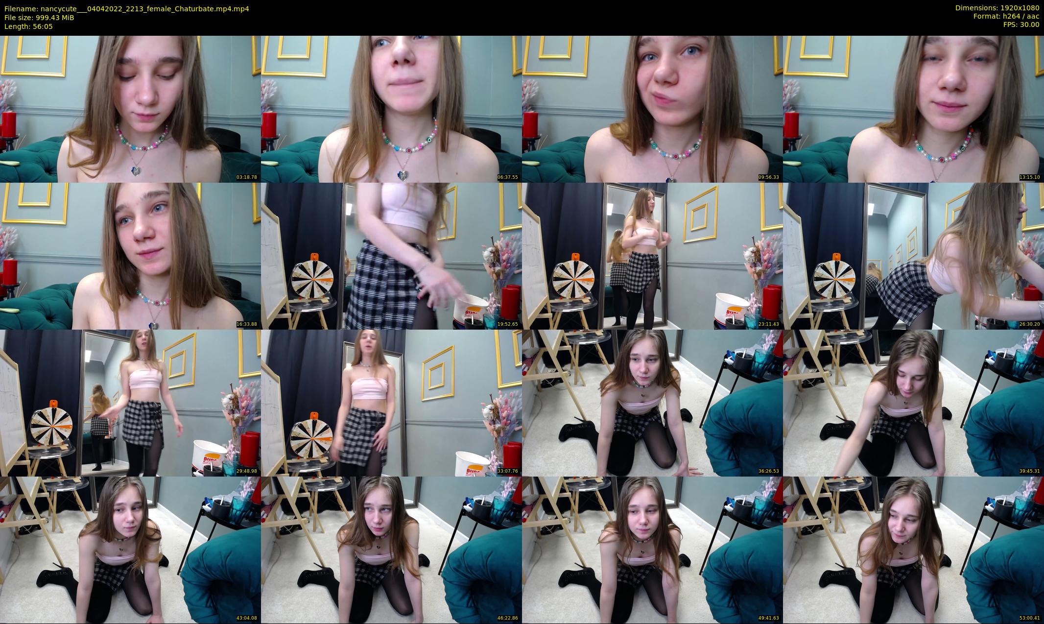 nancycute__ — 57 minute Chaturbate female cam show recording, 1080p, Apr 4, 2022